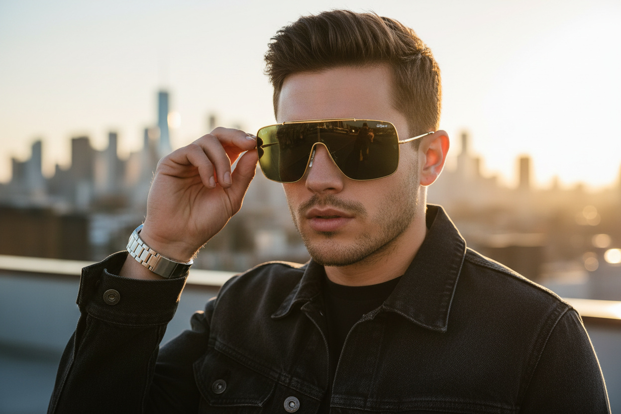 Widok z przodu Ray-Ban WINGS II (RB3697 - 905071)