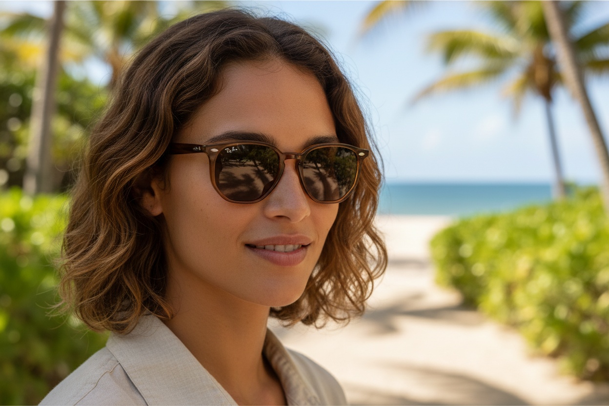 Widok z przodu Ray-Ban RB4306 (820/73)