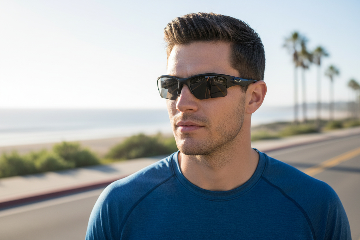 Widok z przodu Oakley QUARTER JACKET (OO9200 - 920007)
