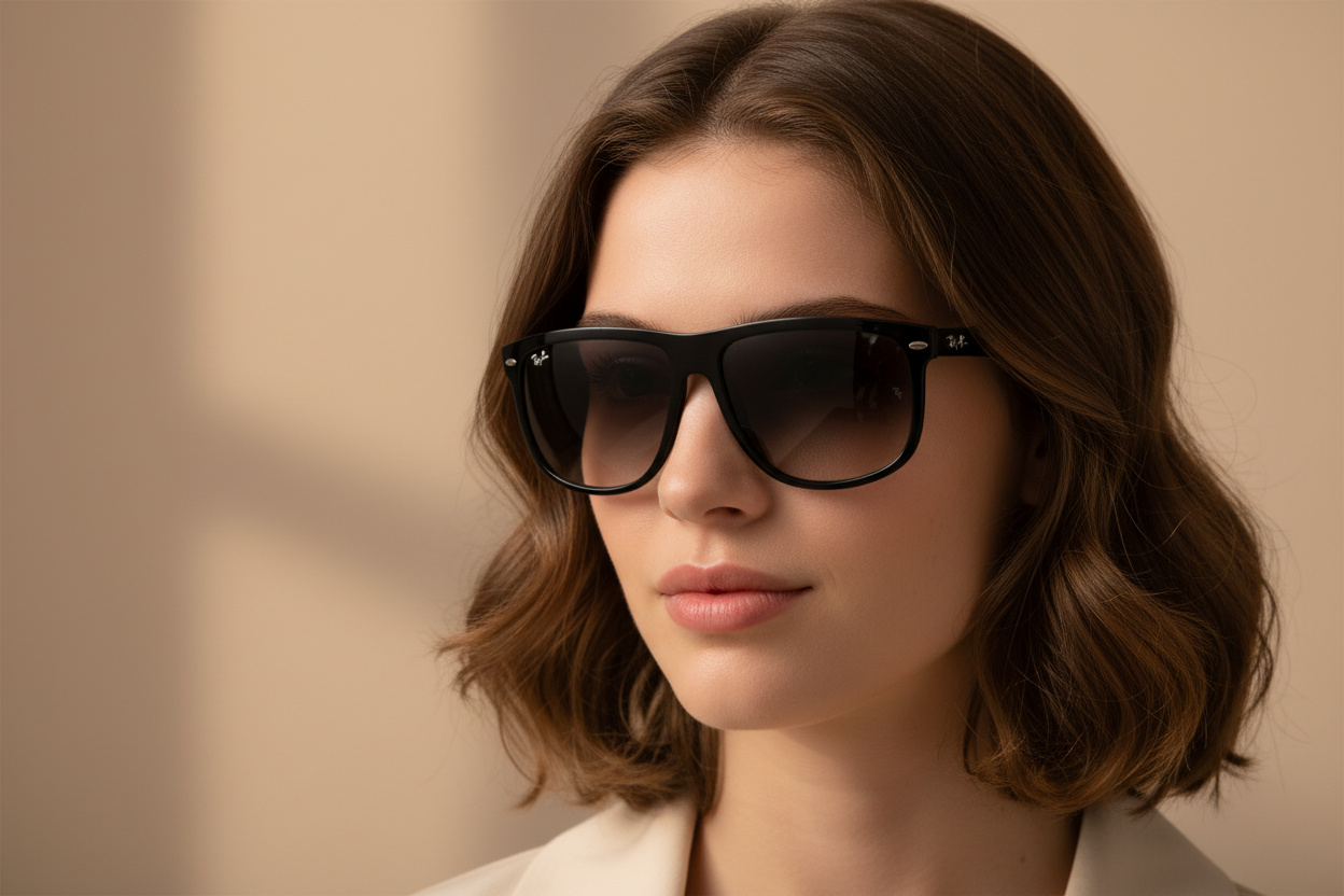 Widok z przodu Ray-Ban BOYFRIEND (RB4147 - 601/32)