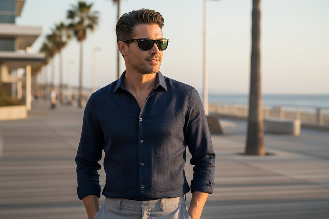 Widok z przodu Ray-Ban BALORAMA (RB4089 - 601/31)