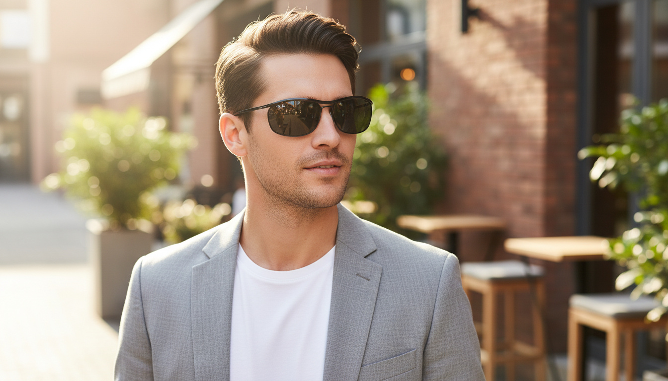 Widok z przodu Ray-Ban OLYMPIAN I DELUXE (RB3119M - 002/R5)