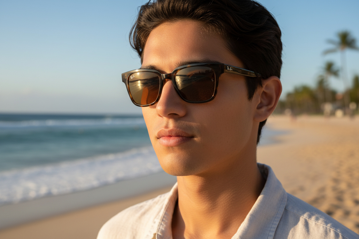 Widok z przodu Ray-Ban RB4323 (710/33)