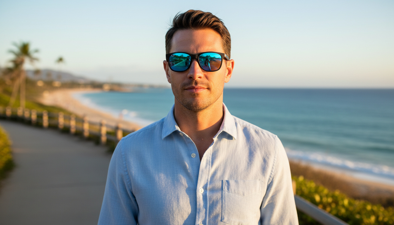 Widok z przodu Ray-Ban CHROMANCE (RB4330CH - 601SA1)