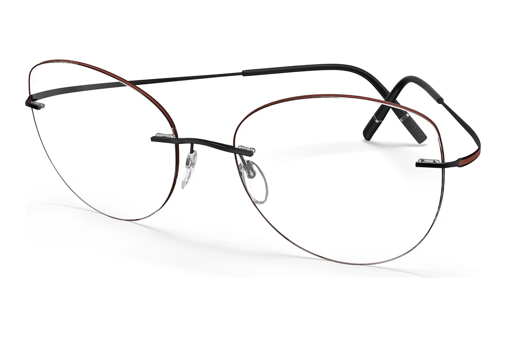 Silhouette   5599-PC 9145 Black-Red Lava