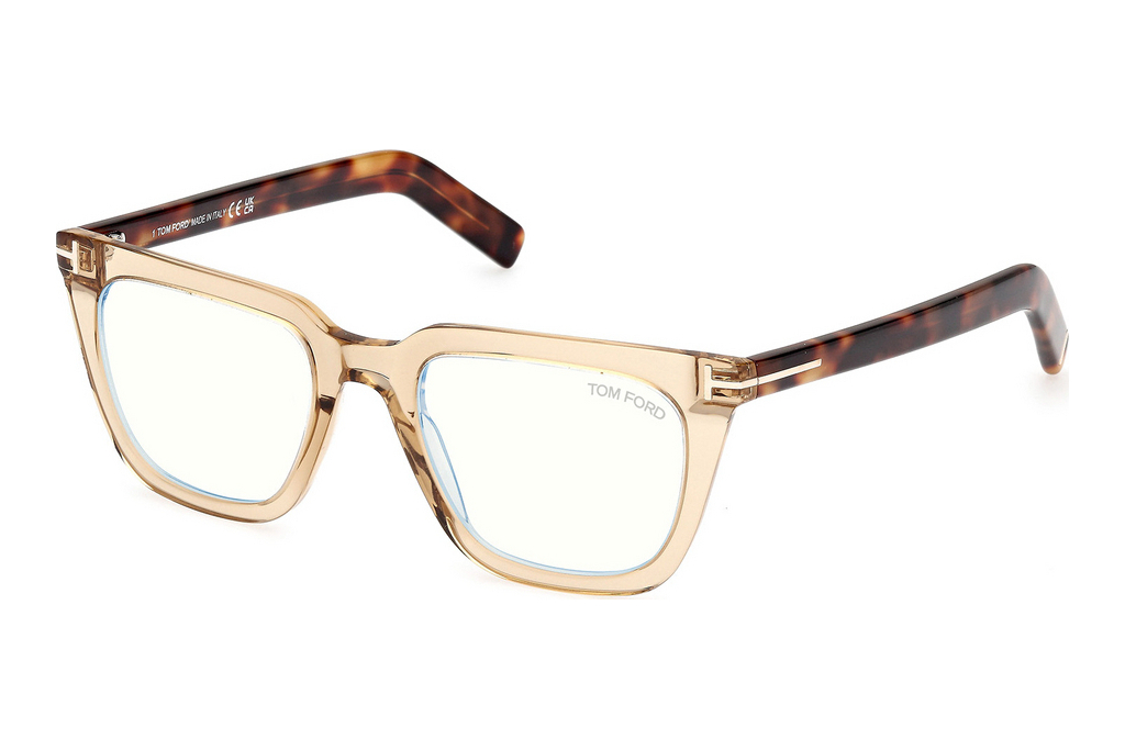 Tom Ford   FT5963-B 045 Glänzend Hellbraun