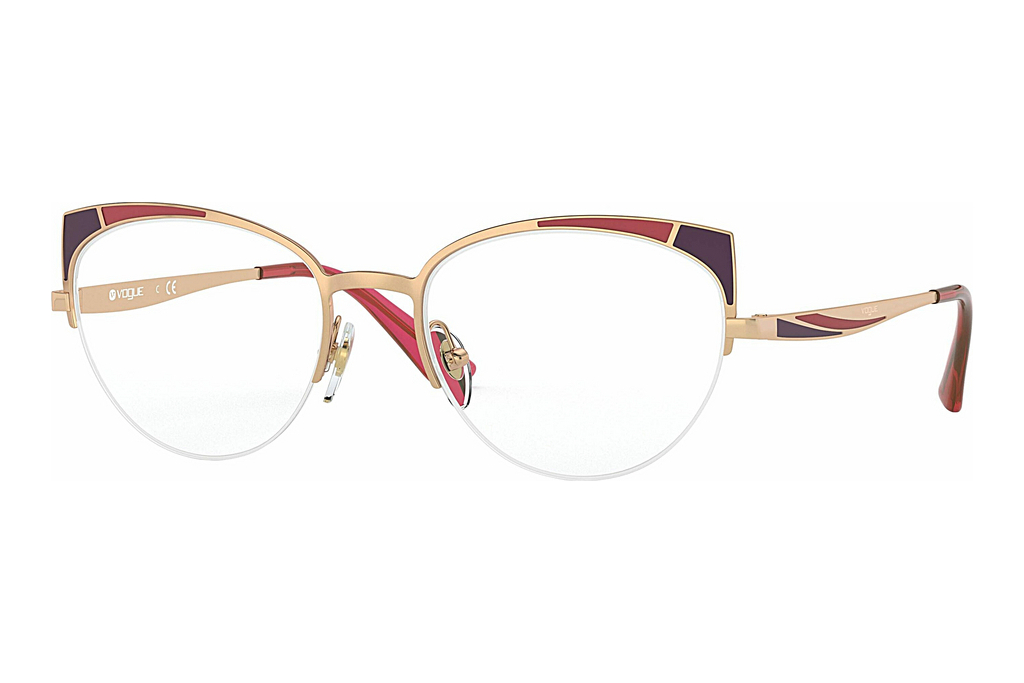 Vogue Eyewear   VO4153 5075 Top Matte Bordeaux/Rose Gold