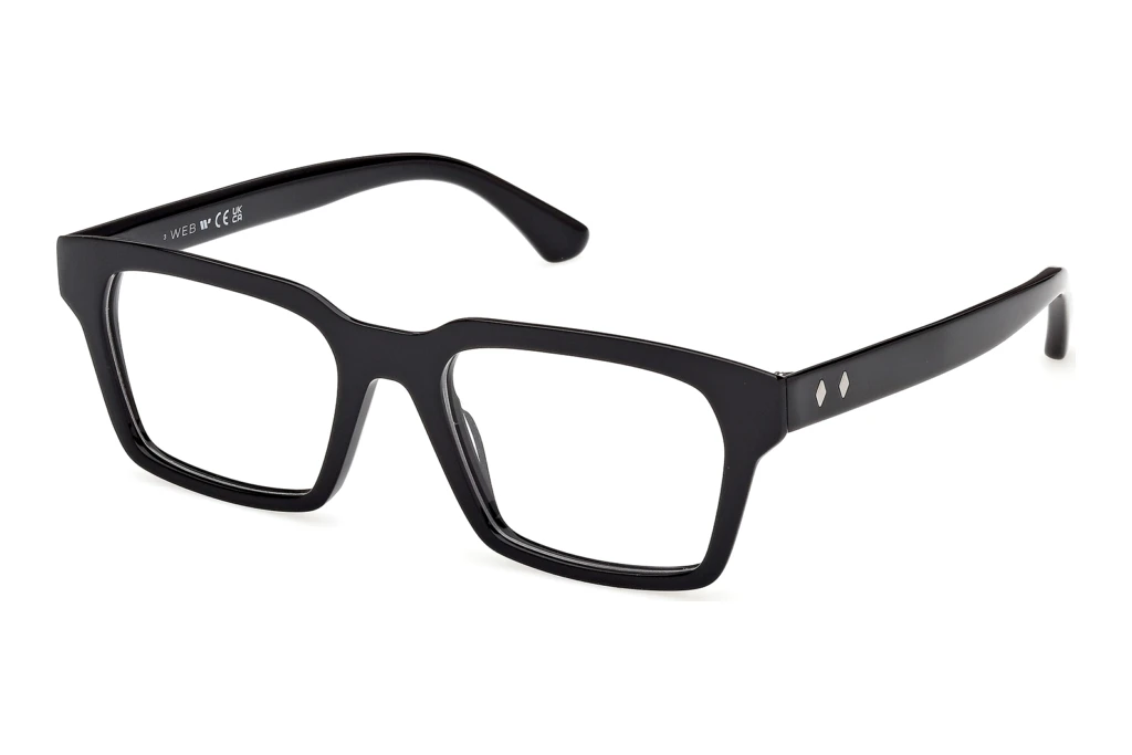 Web Eyewear   WE5459 001 Glänzend Schwarz