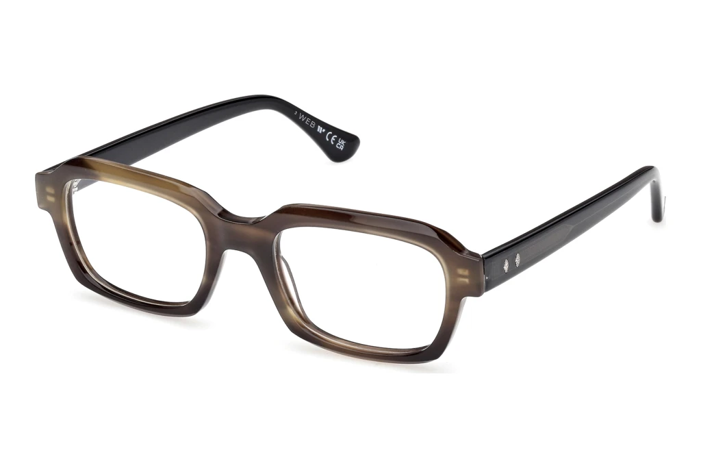 Web Eyewear   WE5466 050 Hellbraun /Gestreift