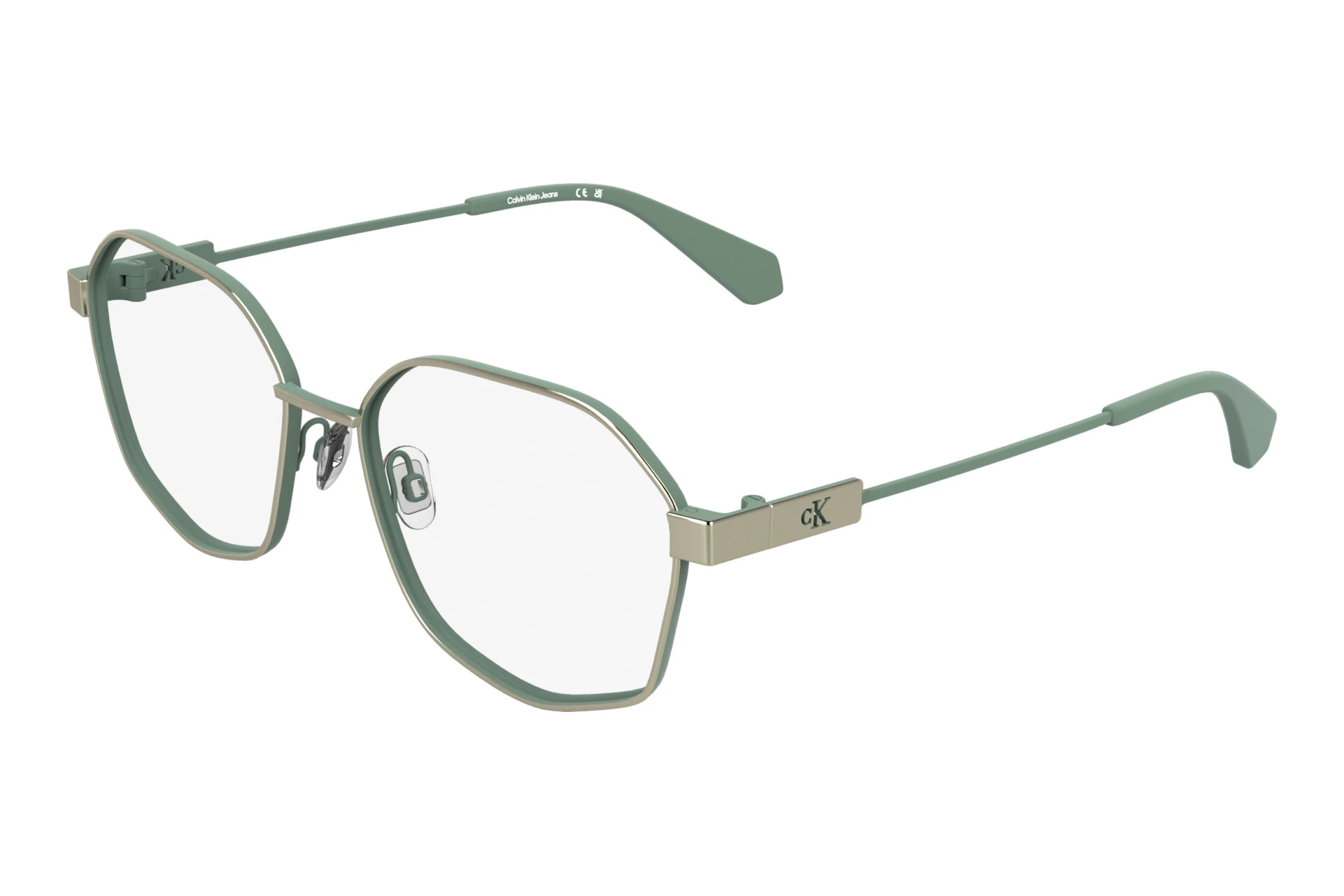 Calvin Klein   CKJ26224 720 GOLD/LIGHT GREEN