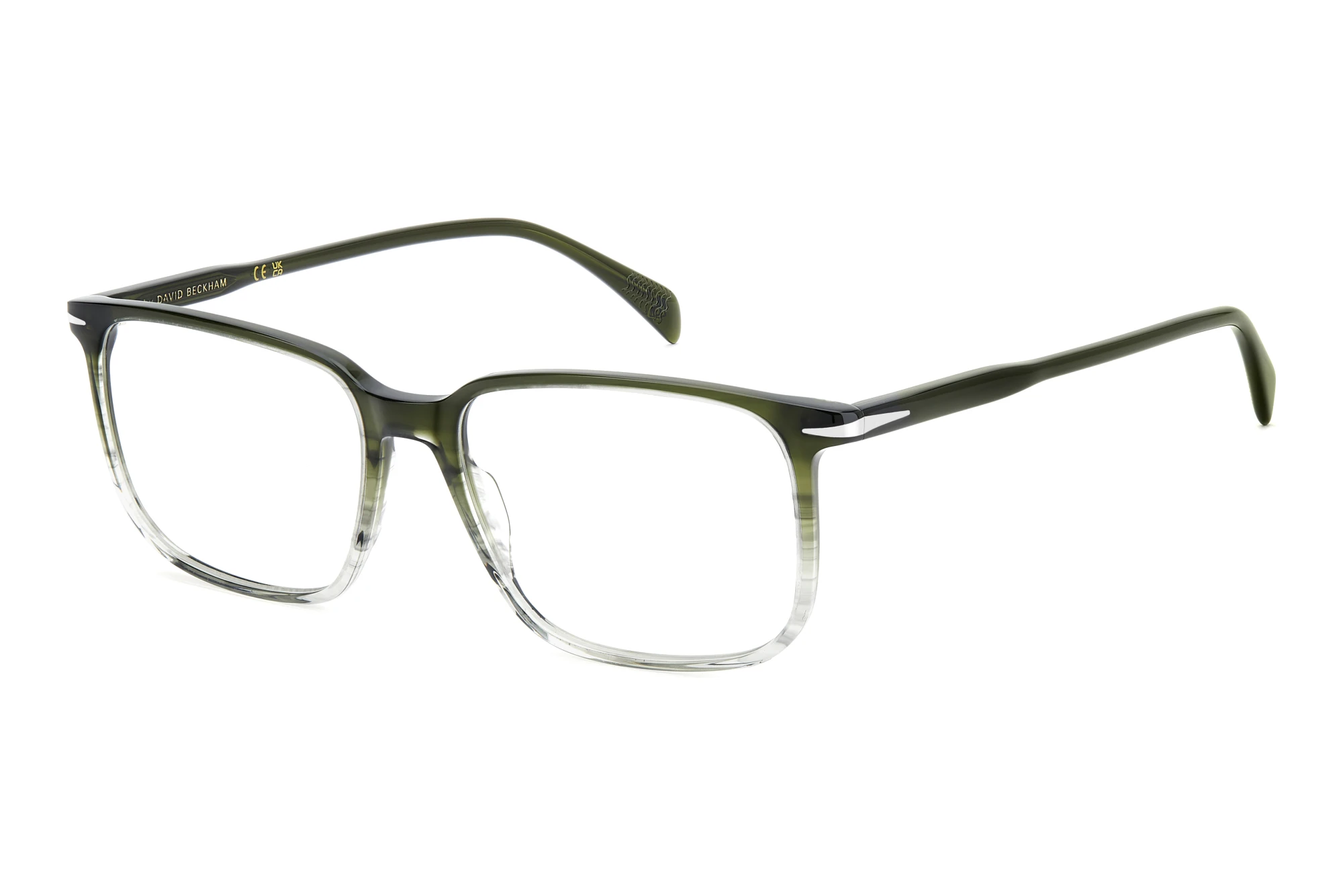 David Beckham   DB 1231 6NT GREEN STRIPED GREY