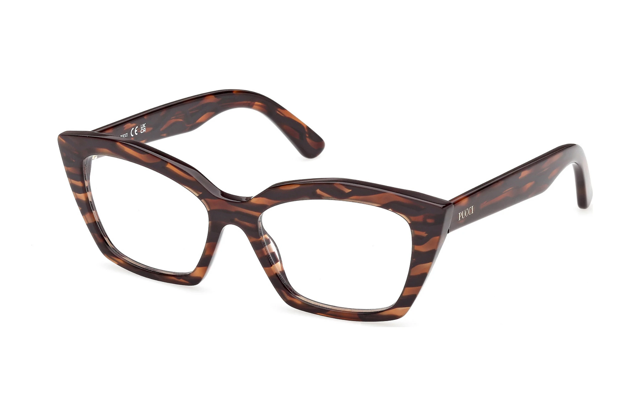 Emilio Pucci   EP5274 056 Havanna/Gestreift