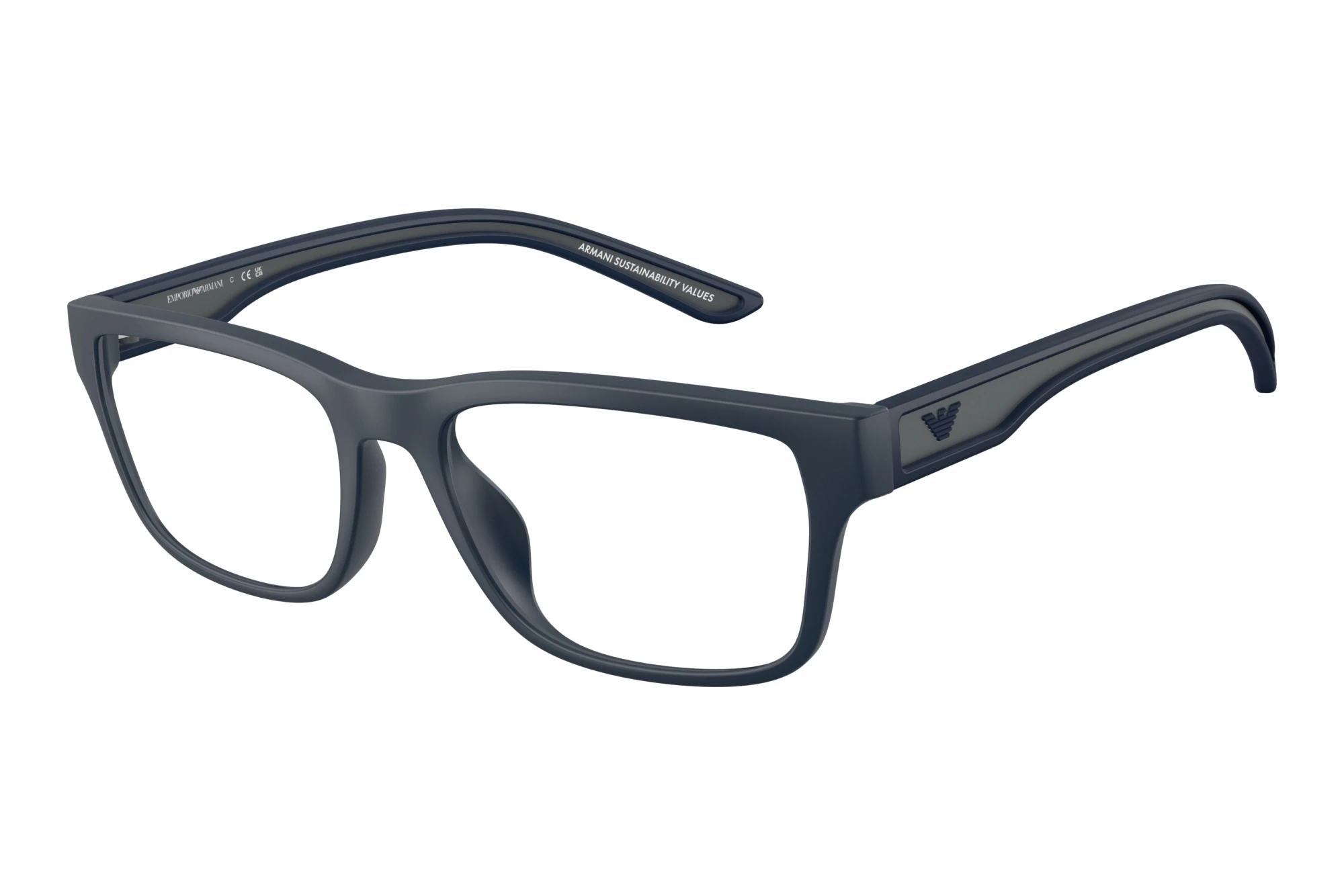 Emporio Armani   EA3276U 6185 Rubberized Matte Blue