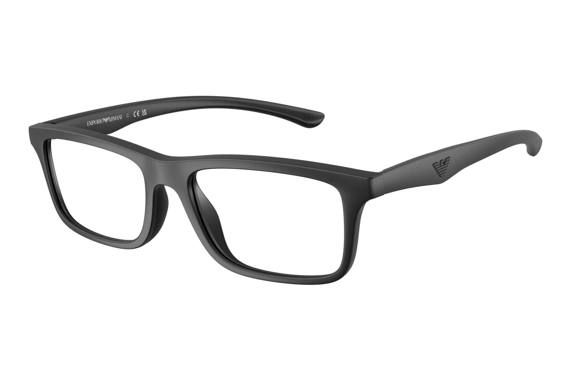 Emporio Armani   EA3285U 5001 Matte Black/Black Rubber