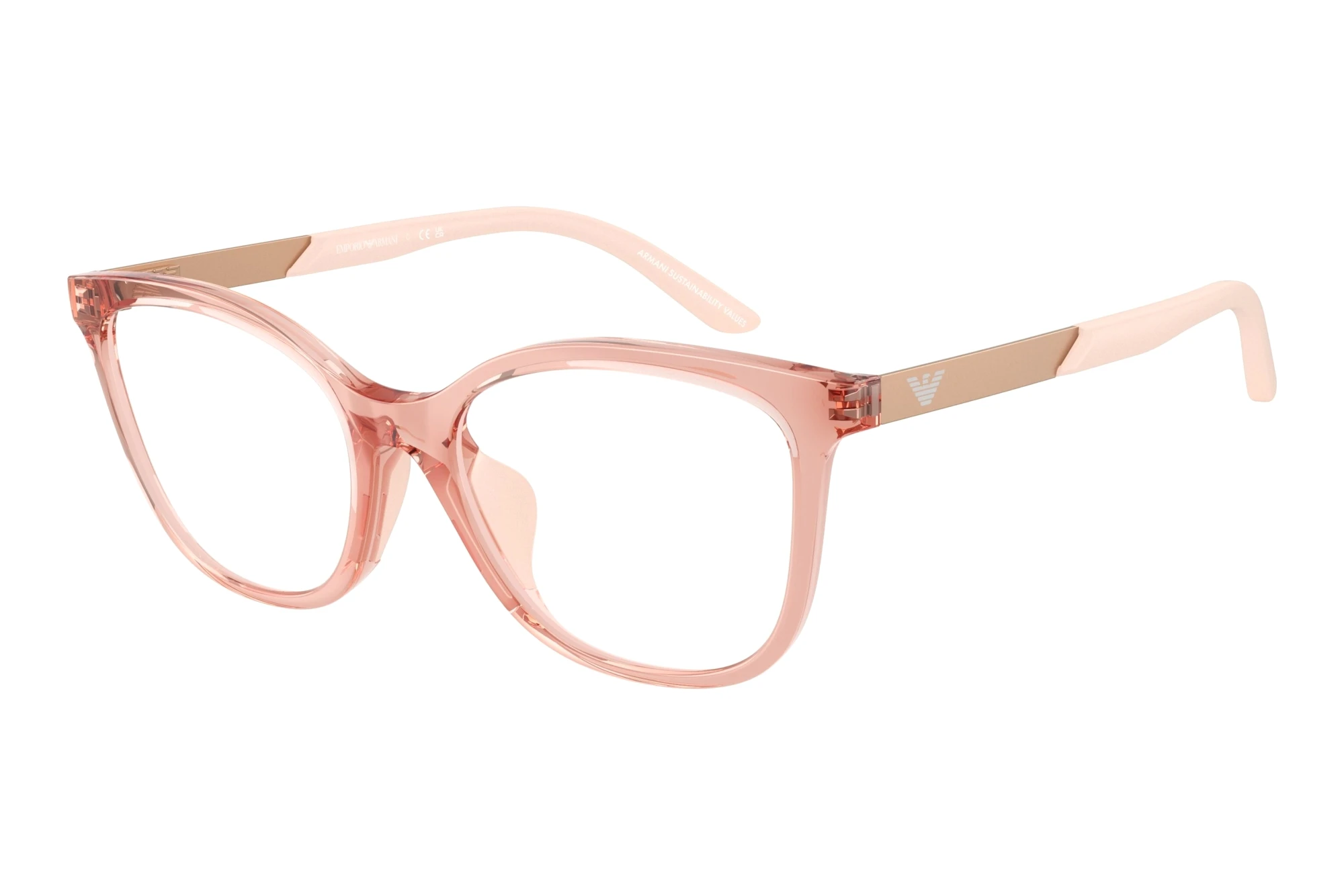 Emporio Armani   EK3011U 6346 Shiny Transparent Pink