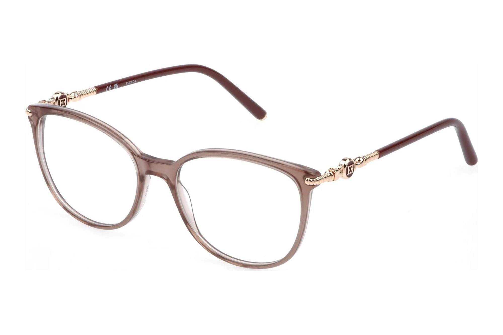 Escada   VESF32 0GG7 STRIPED BROWN TOP+HAZEL
