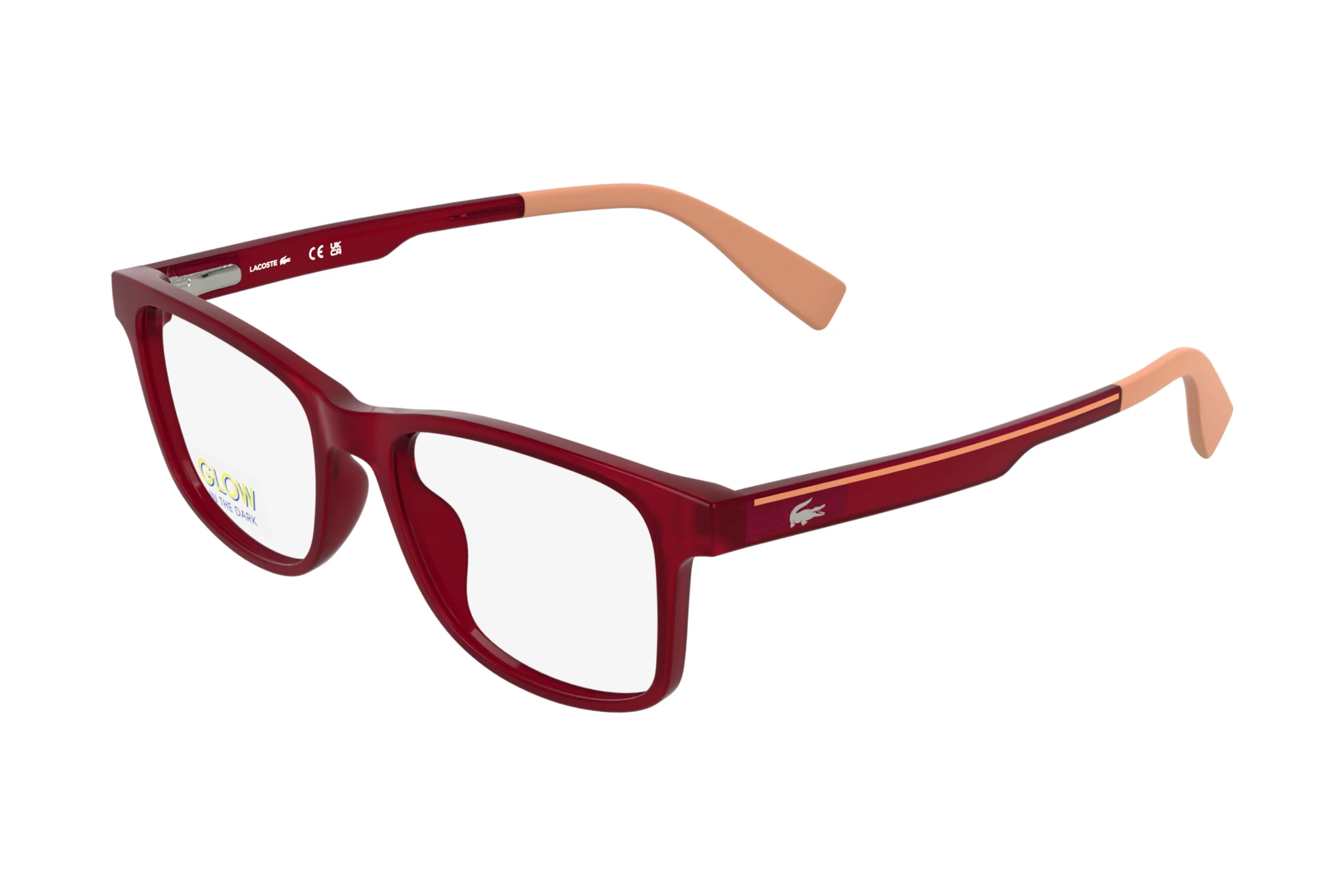 Lacoste   L3663 615 TRANSPARENT RED LUMI