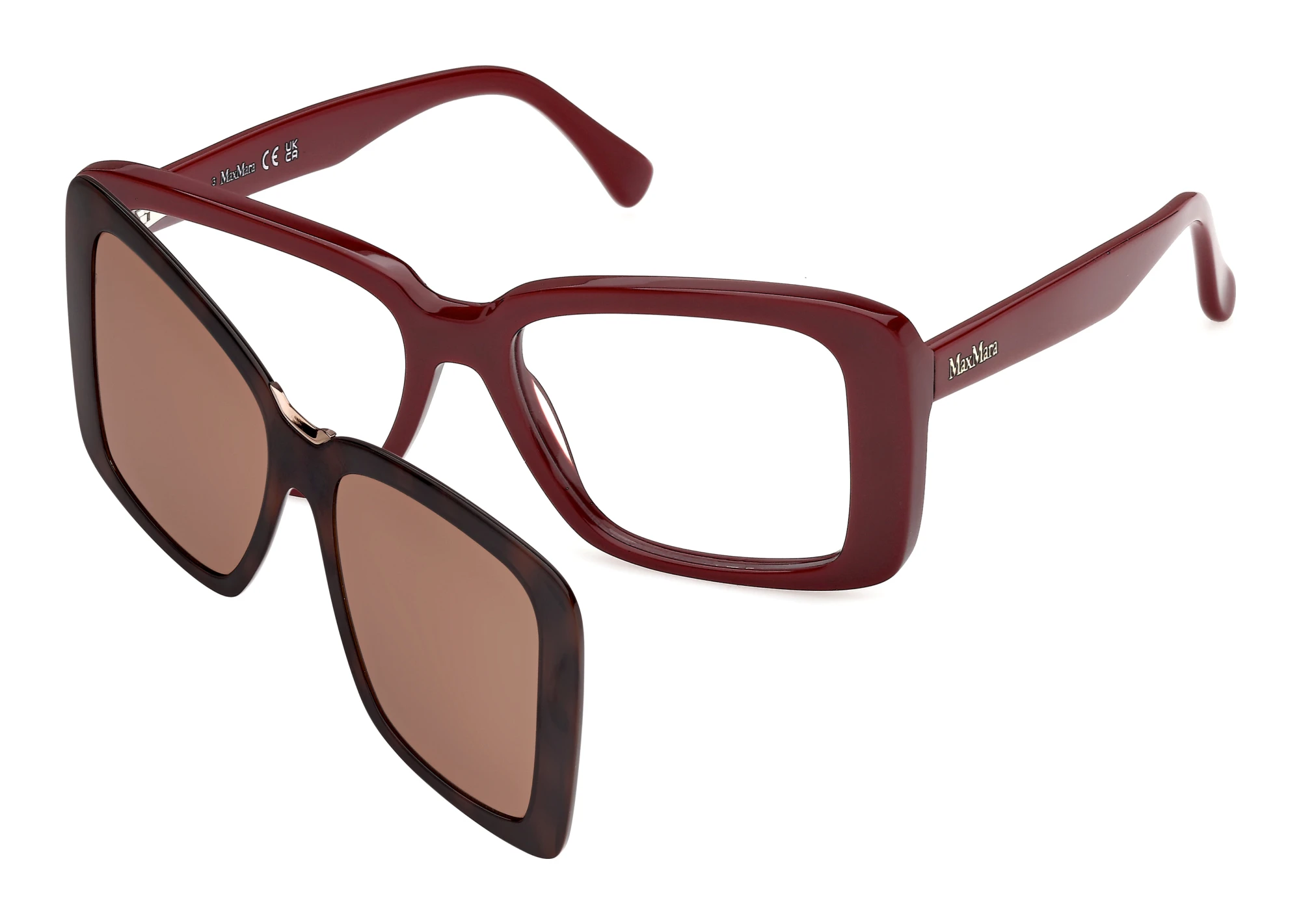 Max Mara   MM5266 069 Bordeaux Glänzend