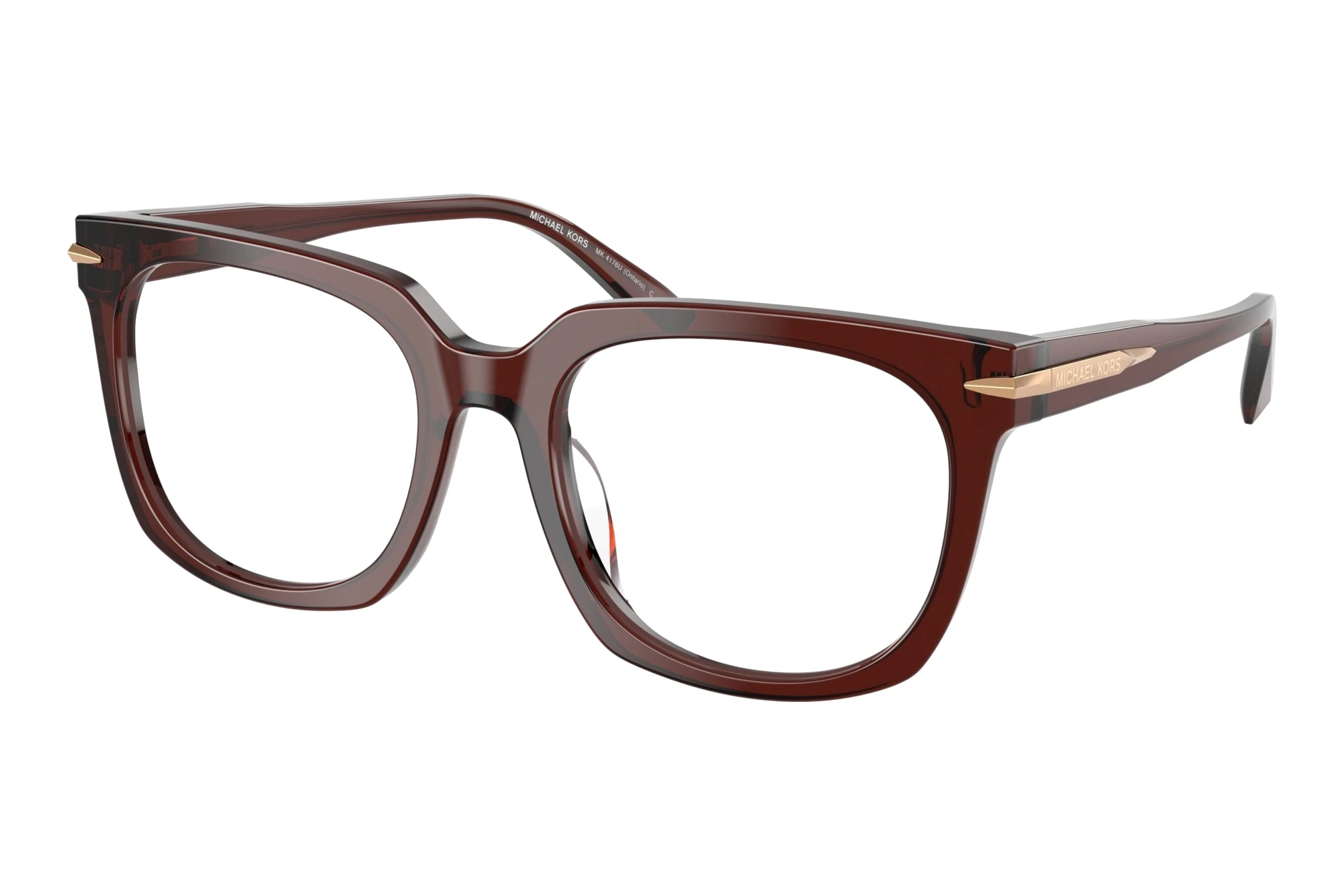 Michael Kors   MK4176U 3401 Brown Transparent