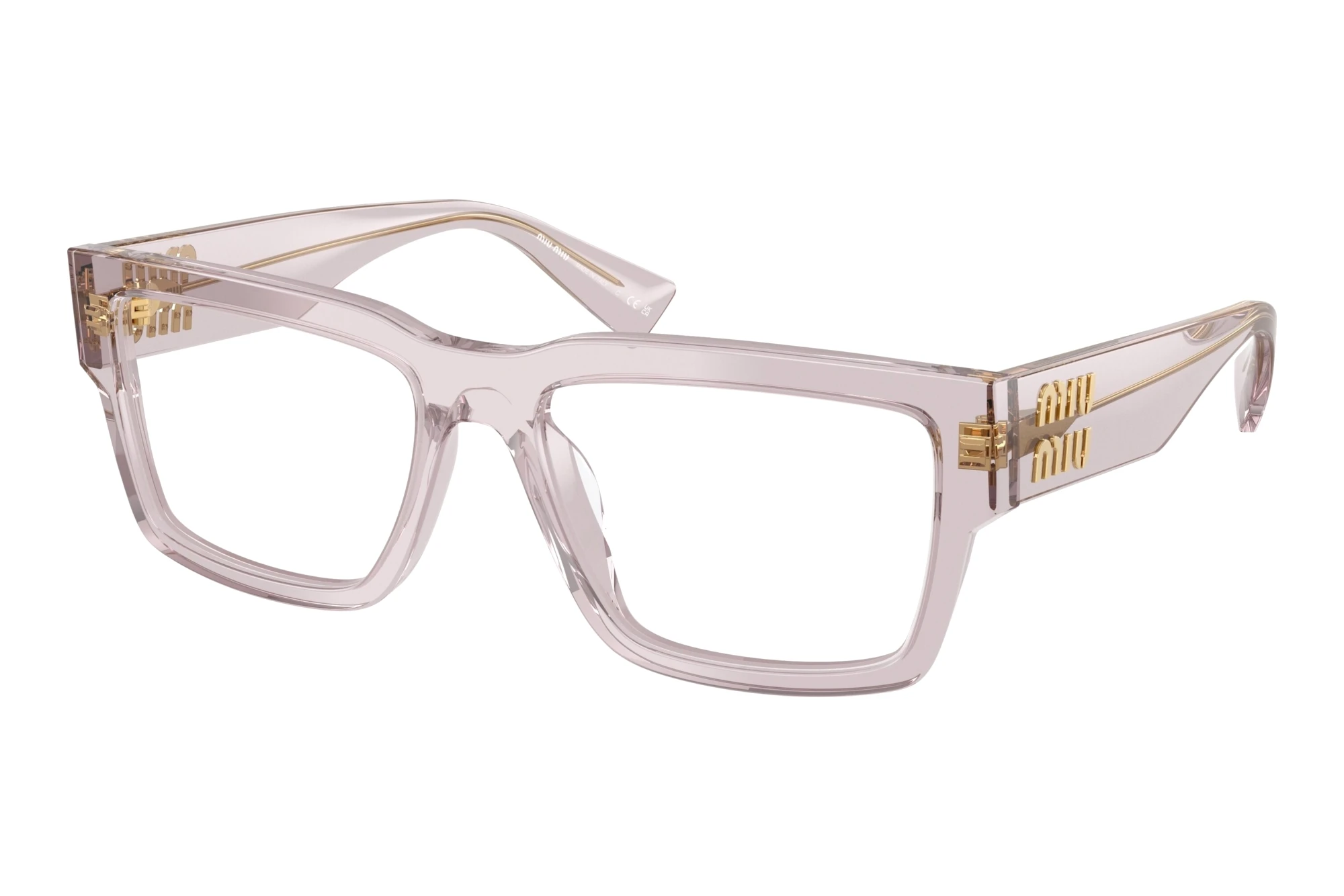 Miu Miu   MU 02XV 12W1O1 Trasparent Mauve
