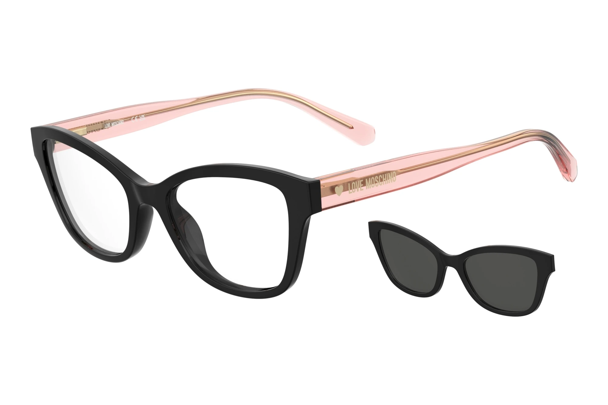 Moschino   MOL657/C/TN 3H2 BLACK PINK