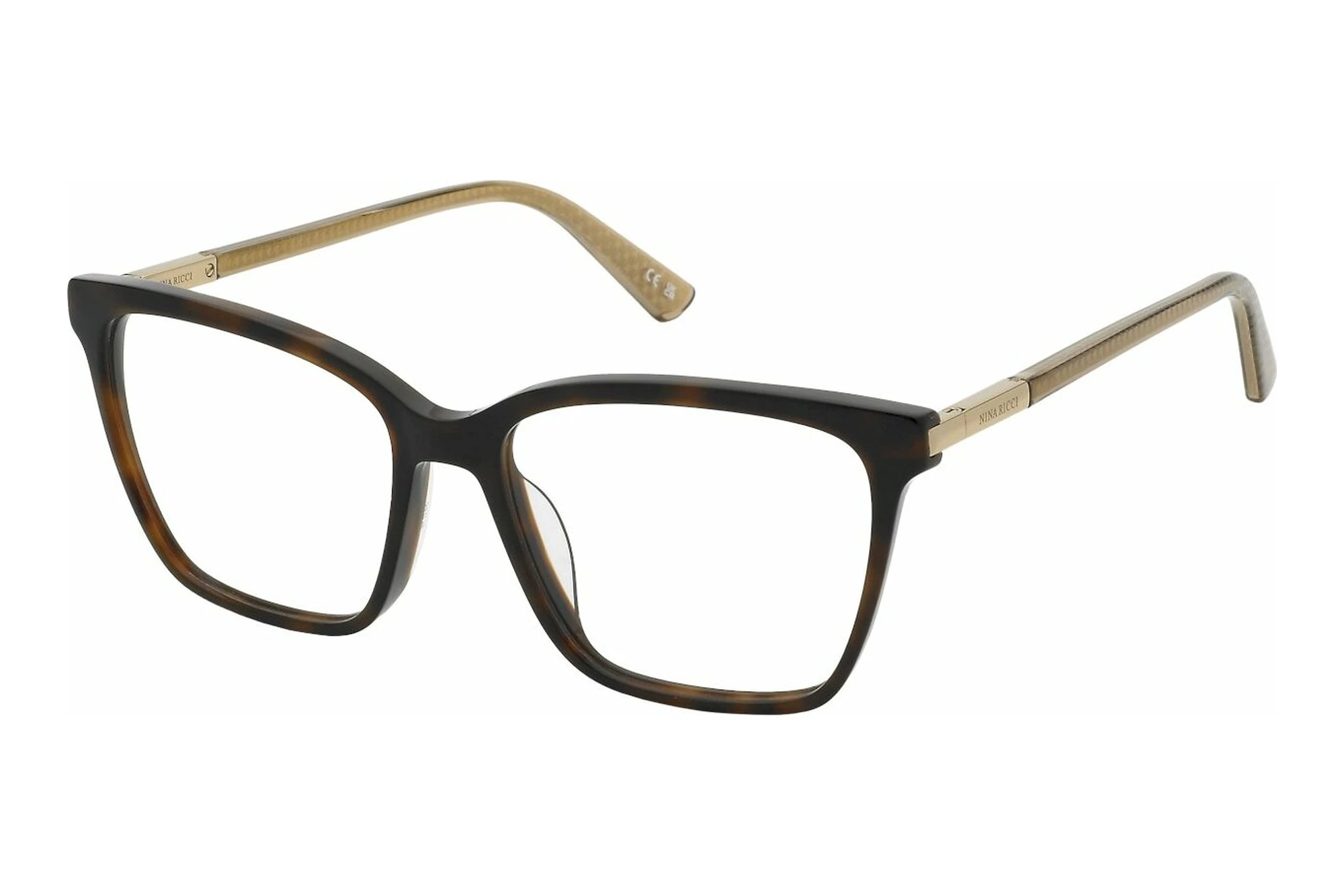 Nina Ricci   VNR387 752Y SHINY DARK HAVANA
