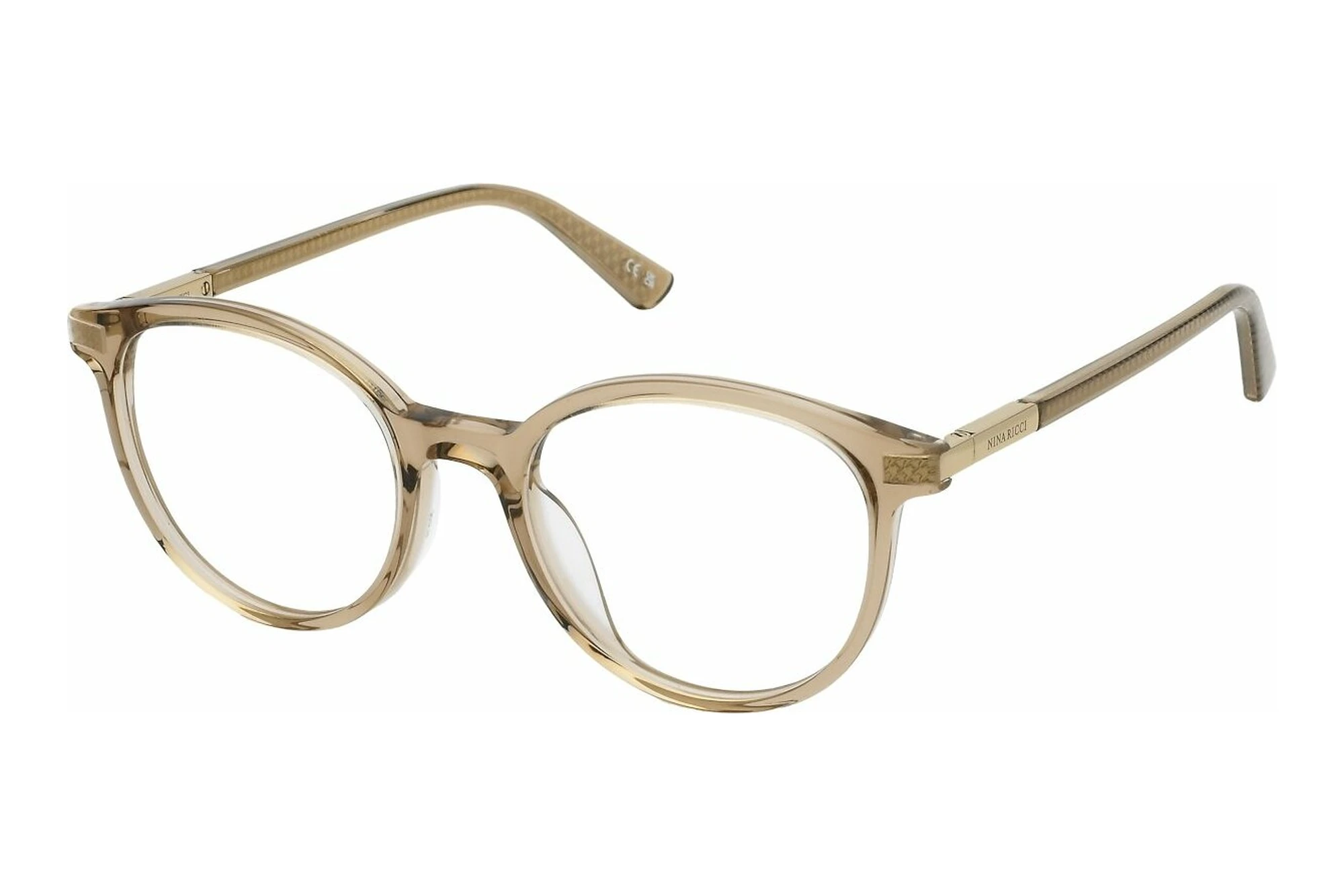 Nina Ricci   VNR388 07AY SHINY TRANSP.BROWN