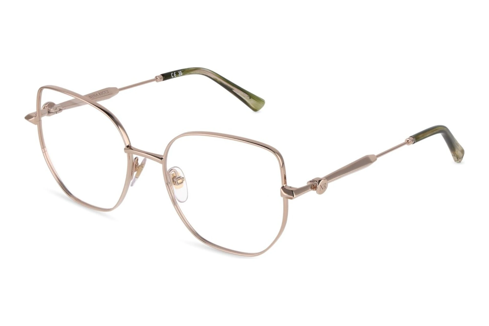 Nina Ricci   VNR499 0A39 SHINY RED GOLD
