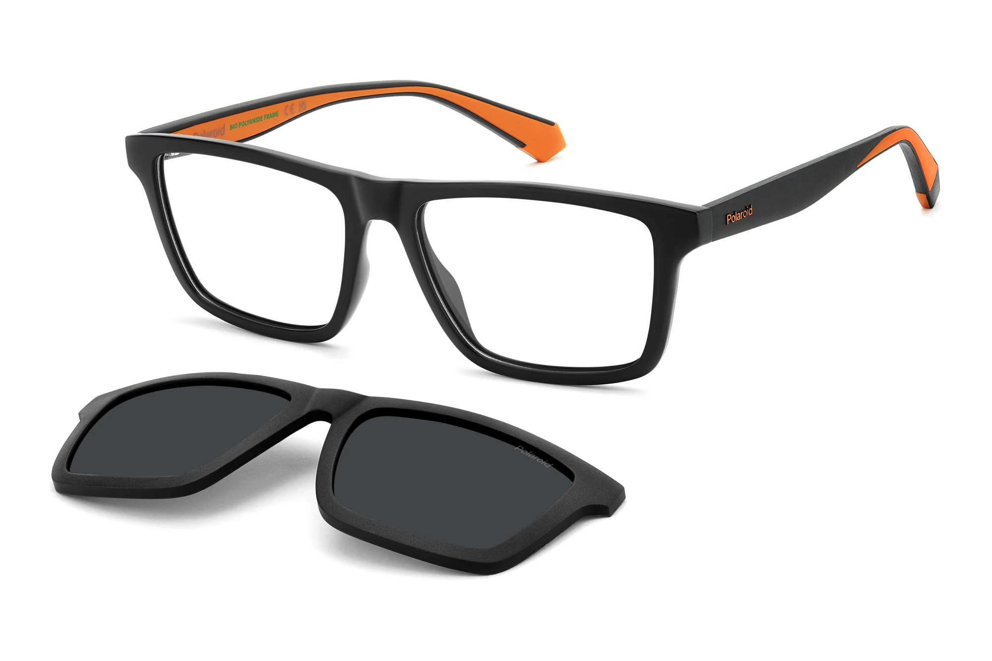 Polaroid   PLD D590/C RC2 MATTE BLACK ORANGE