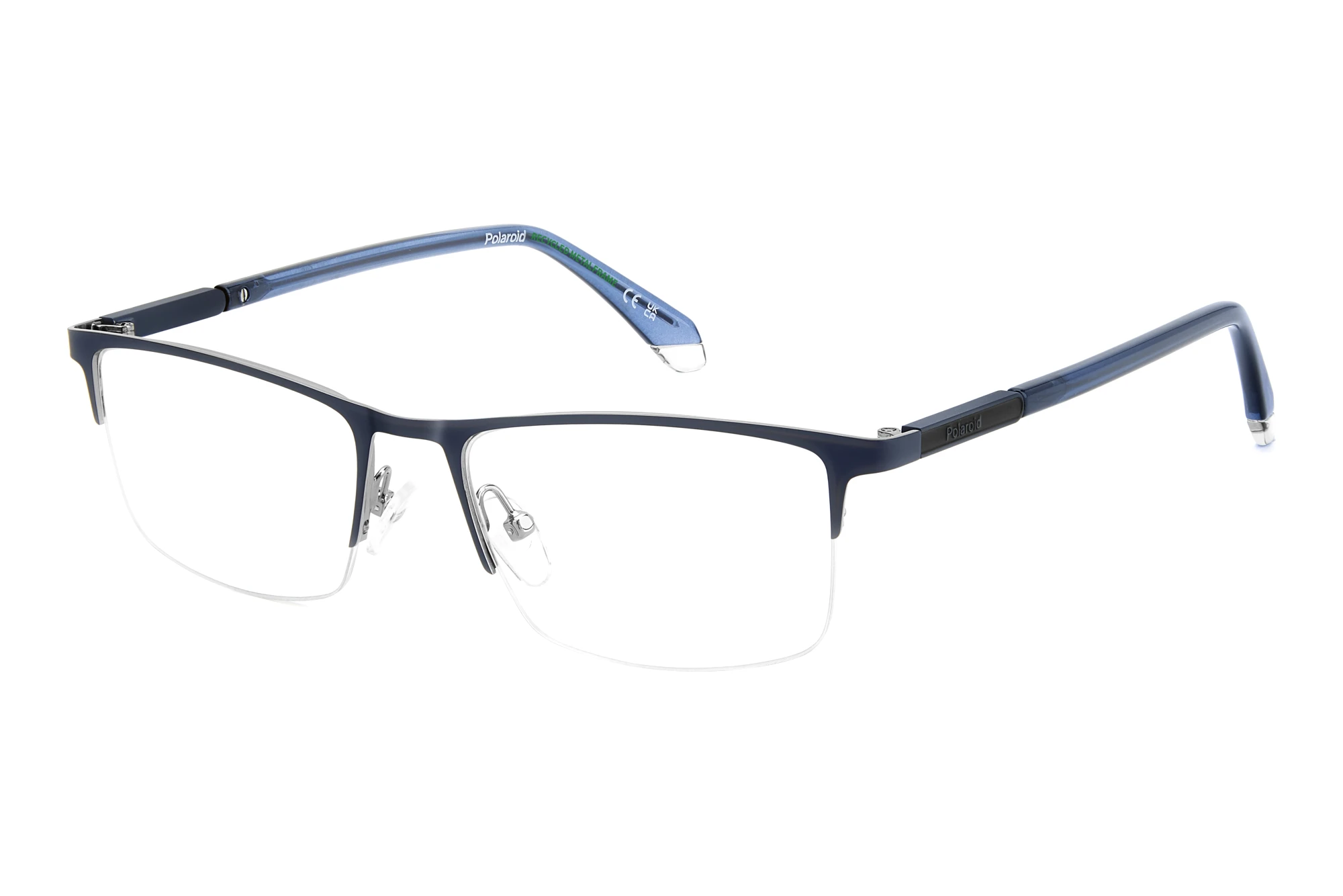 Polaroid   PLD D599 KU0 MATTE BLUE RUTHENIUM
