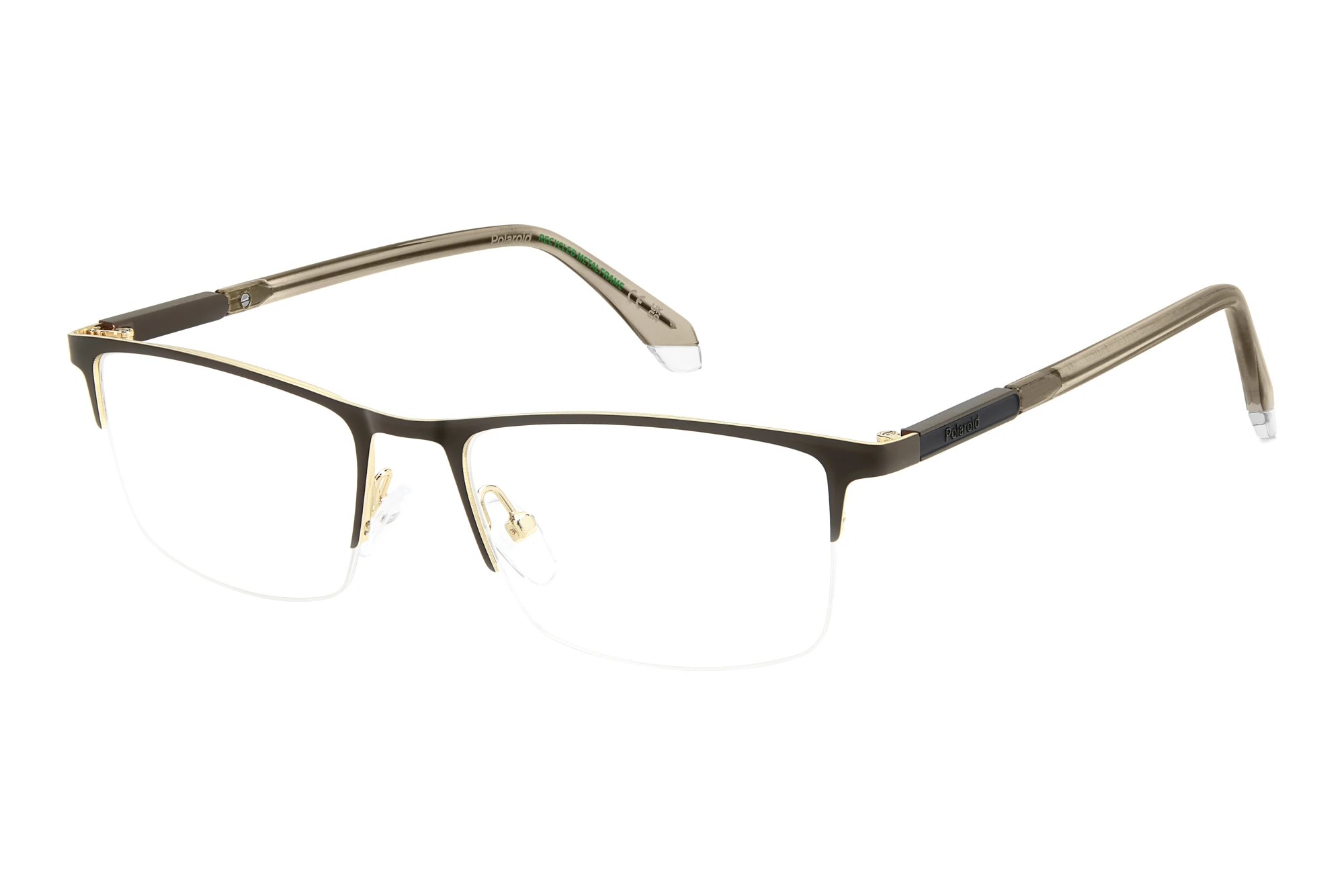 Polaroid   PLD D599 UFM MATTE BROWN GOLD