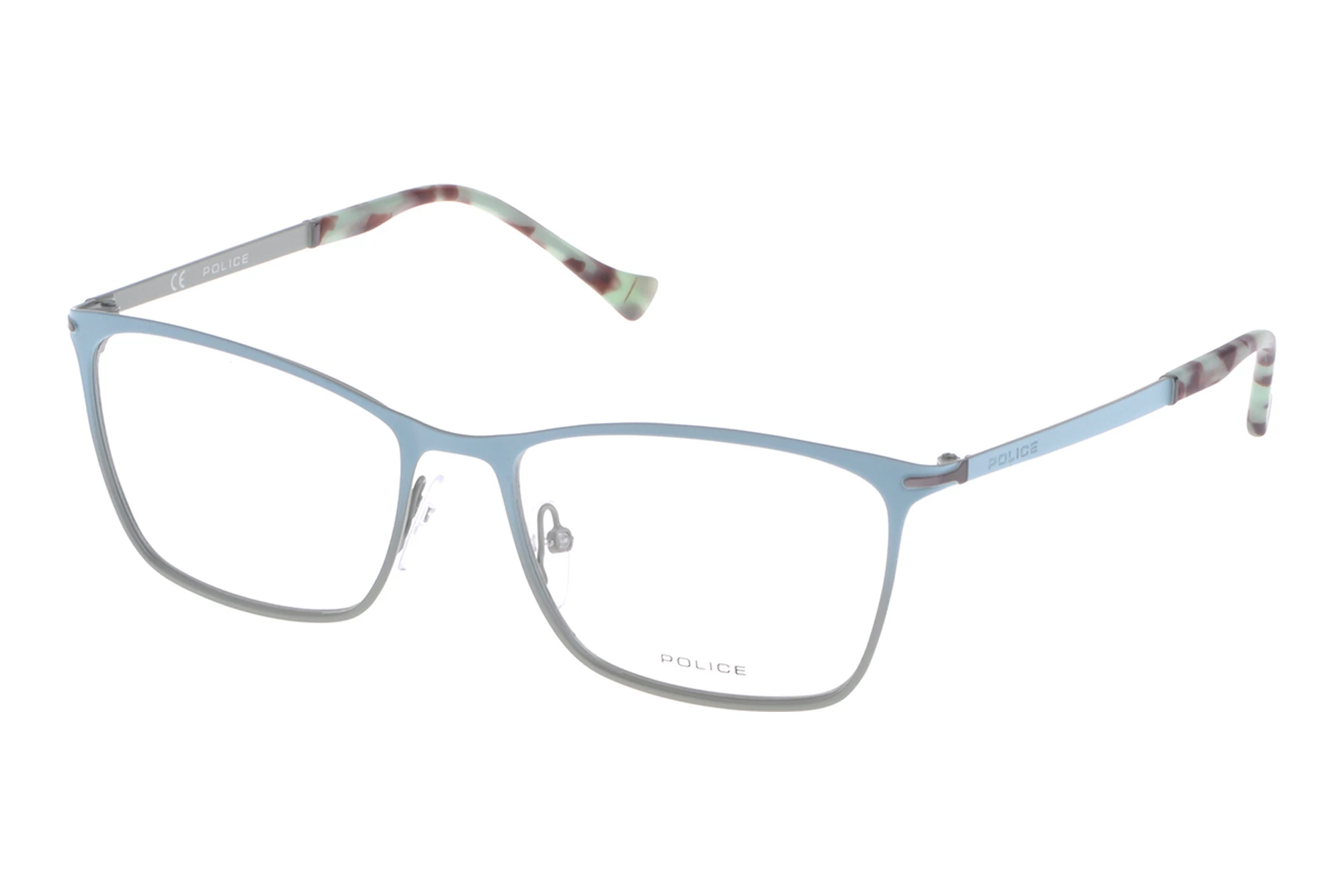 Police   VPL061 07QW VERDE PETROLIO C/PARTI COLOR.