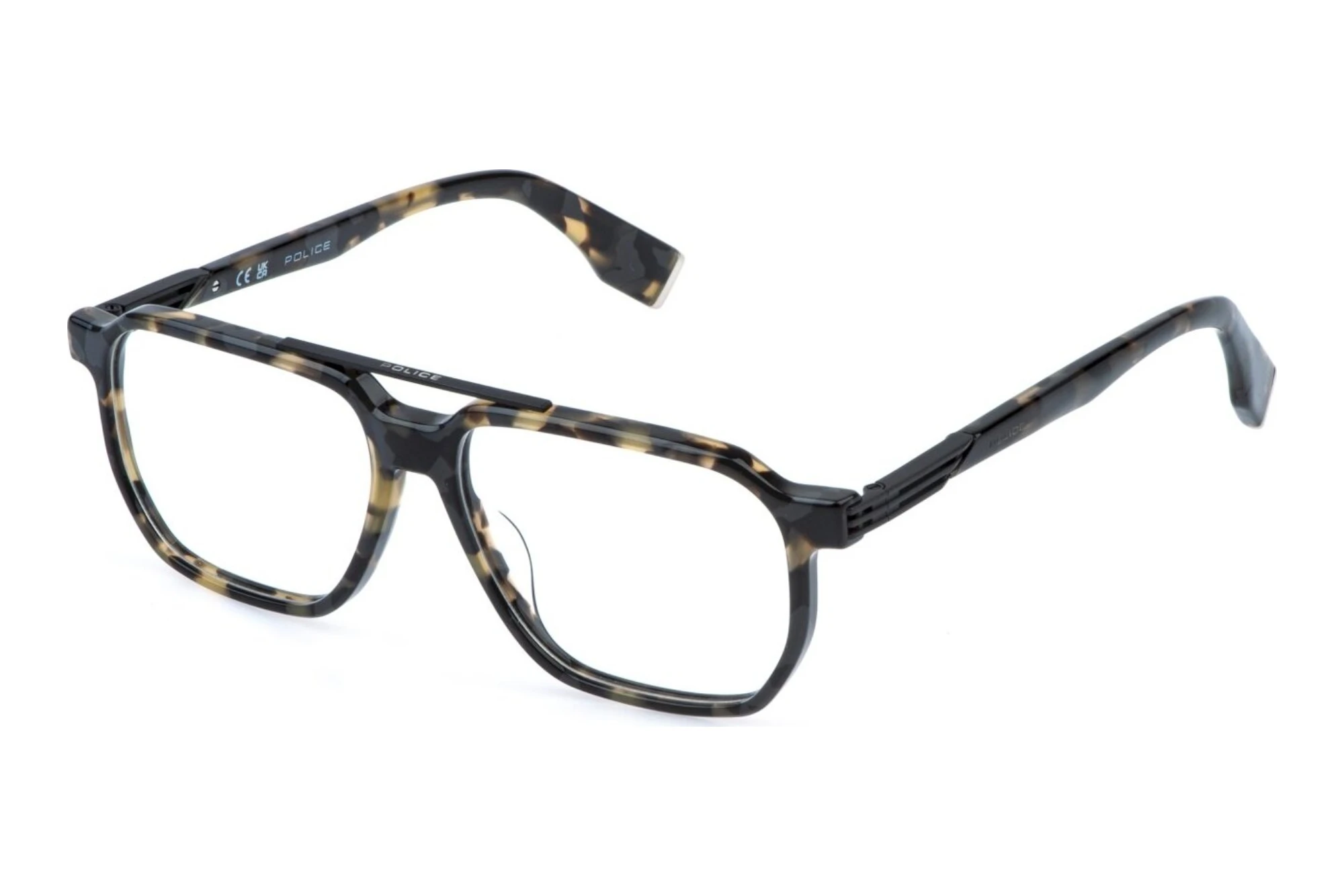Police   VPLR70 0793 PATTERN LIGHT HAVANA-GREY