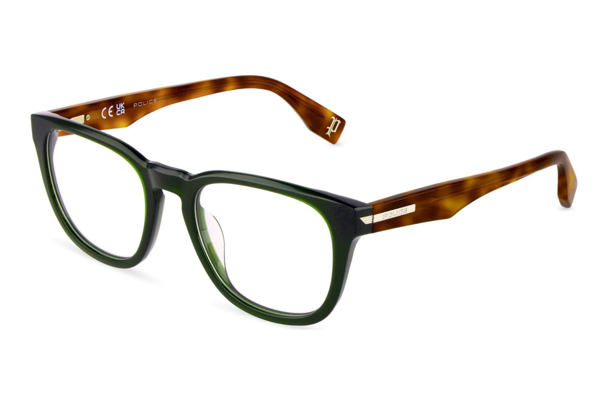 Police   VPLU56 09GT SHINY OPAL GREEN