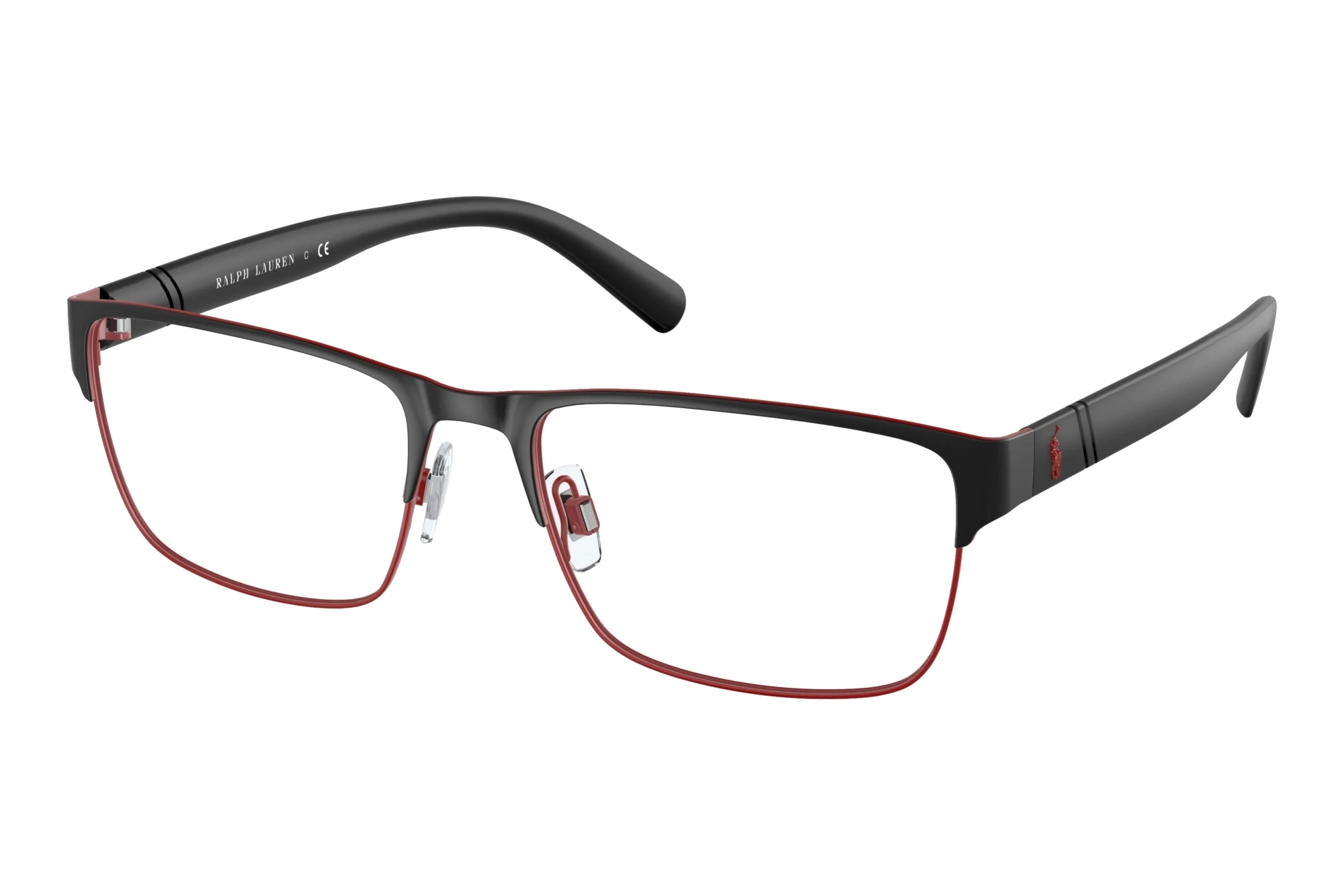 Polo   PH1175 9191 Matte Red Rims/Black Bar