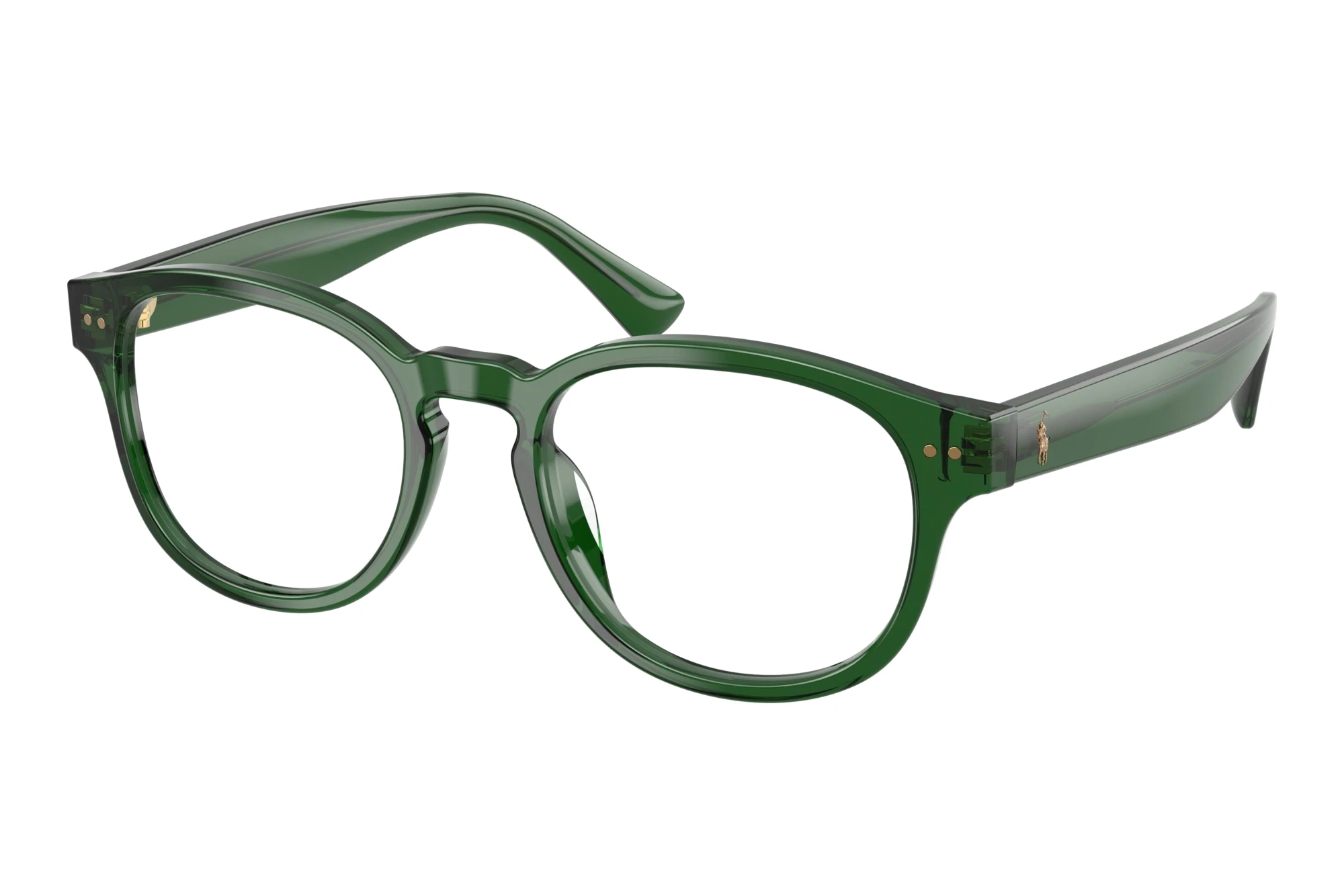 Polo   PH2318U 6140 Shiny Transparent Dark Green