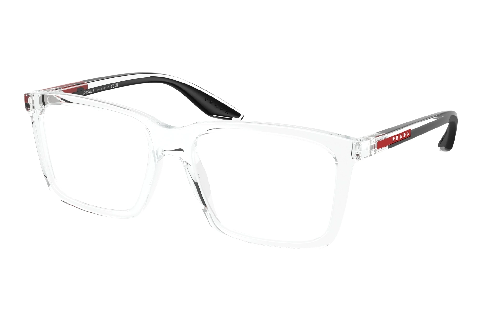 Prada Linea Rossa   PS 03SV 2AZ1O1 Crystal