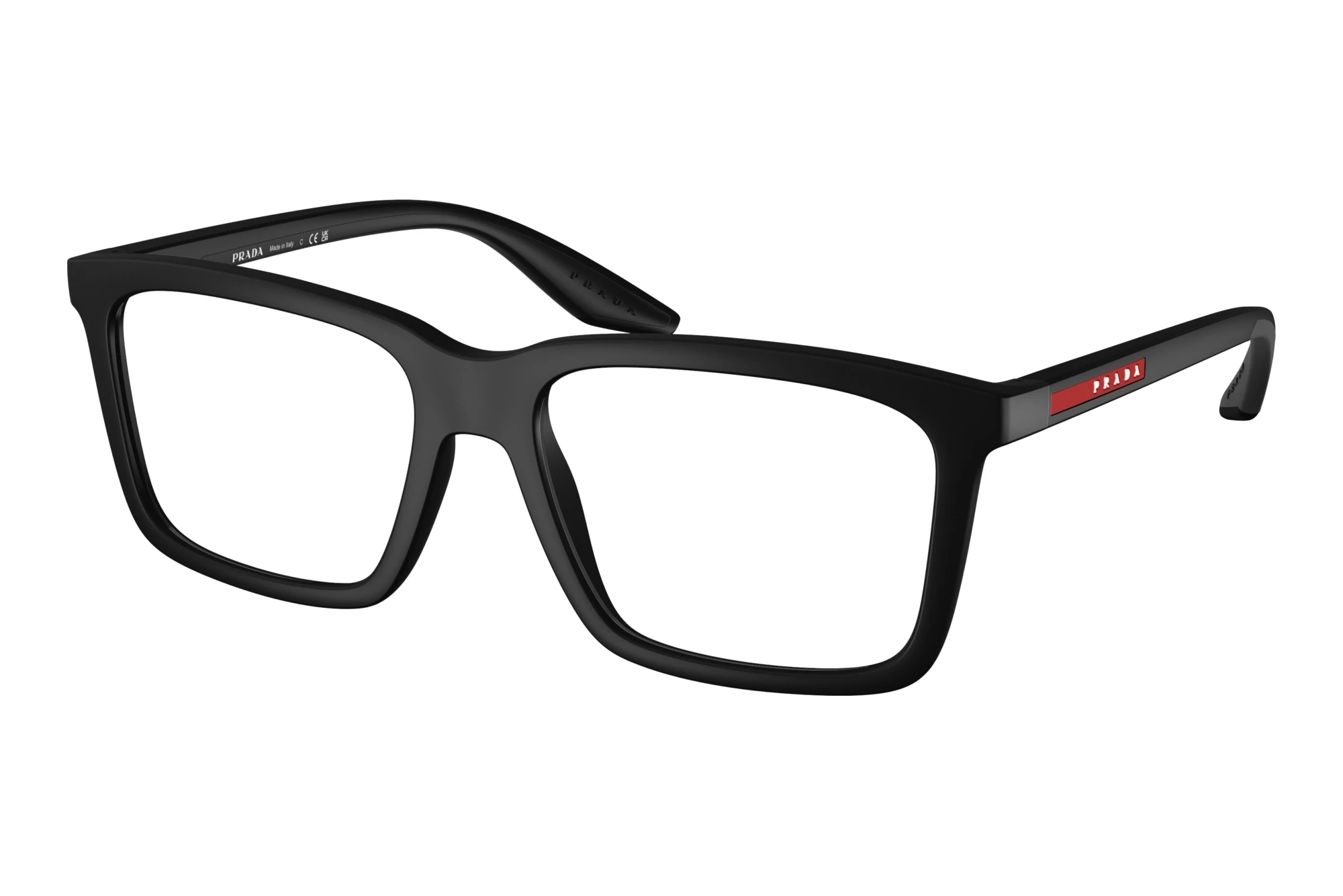 Prada Linea Rossa   PS 03SV DG01O1 Rubbered Black