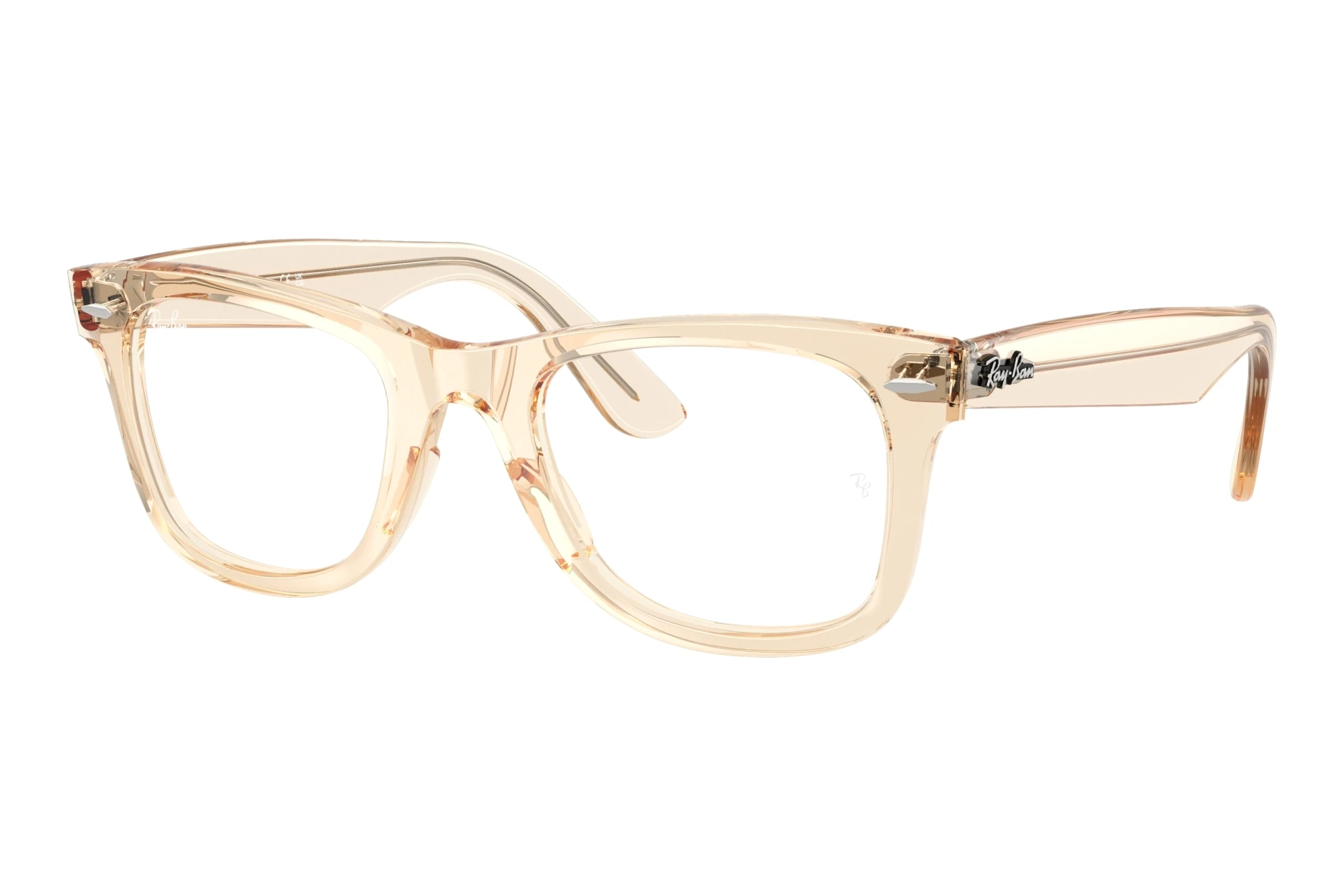 Ray-Ban   RX4340V 8539 Transparent Nude