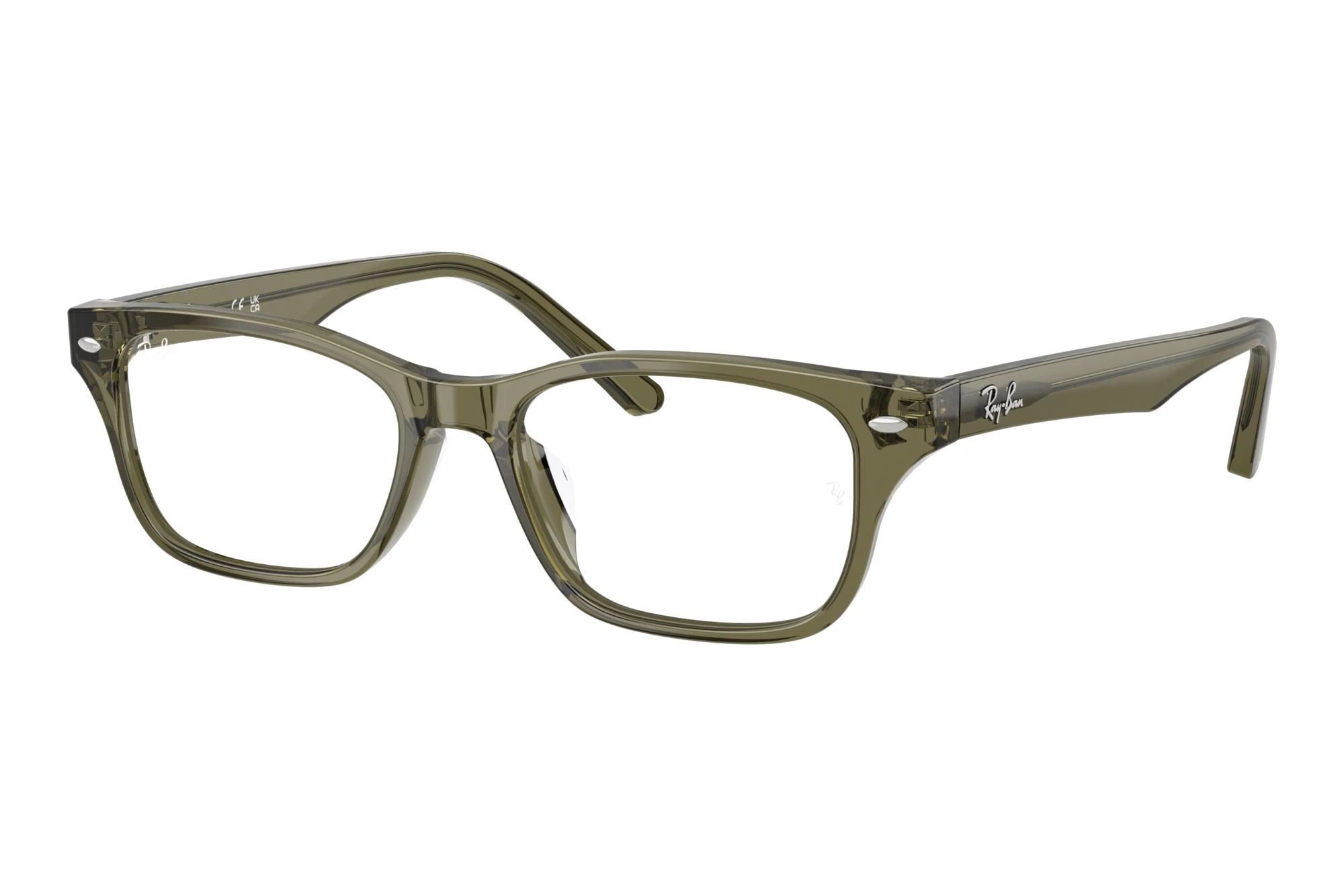 Ray-Ban   RX5345D 8501 Transparent Green Olive