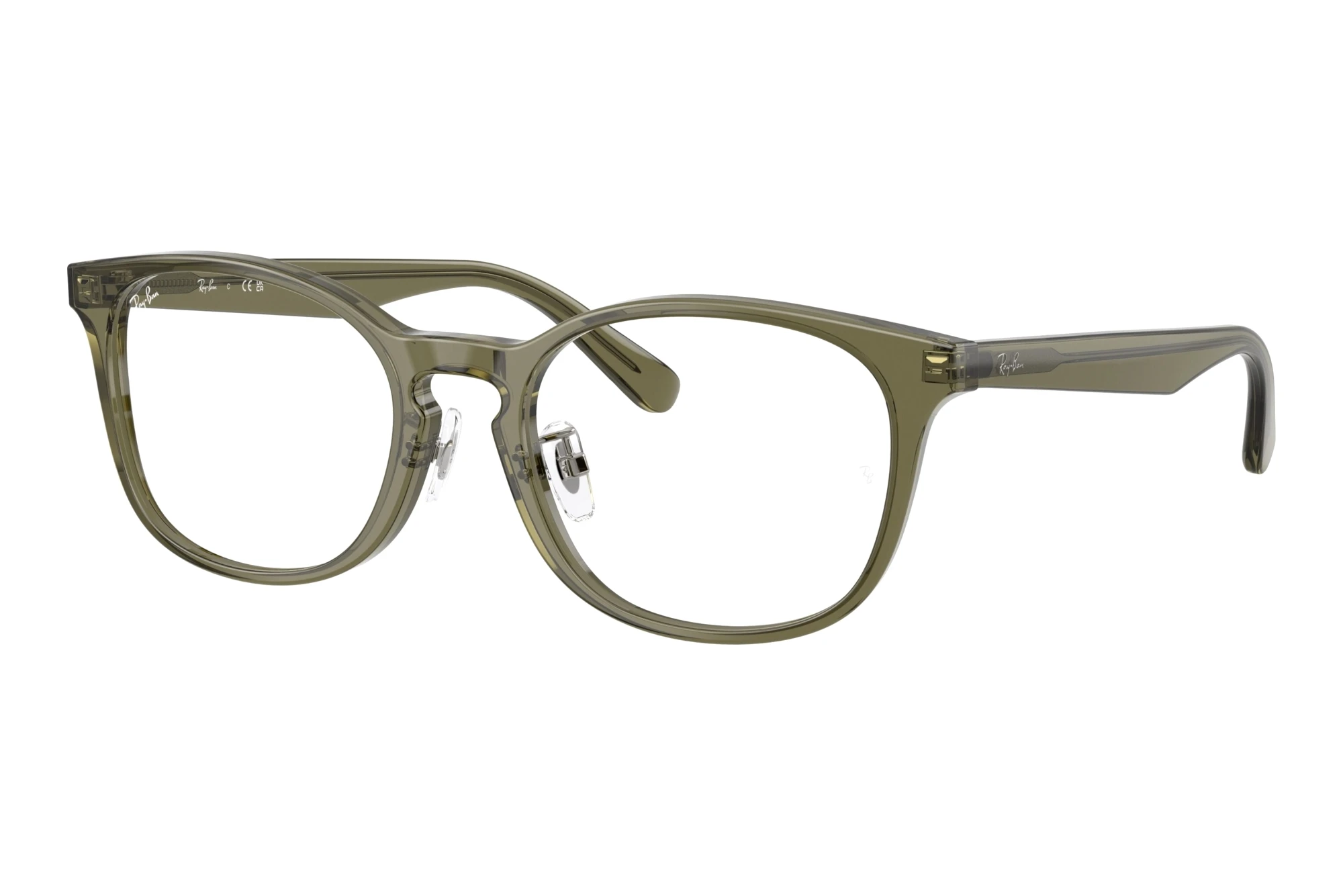 Ray-Ban   RX5386D 8501 Transparent Brown Heart