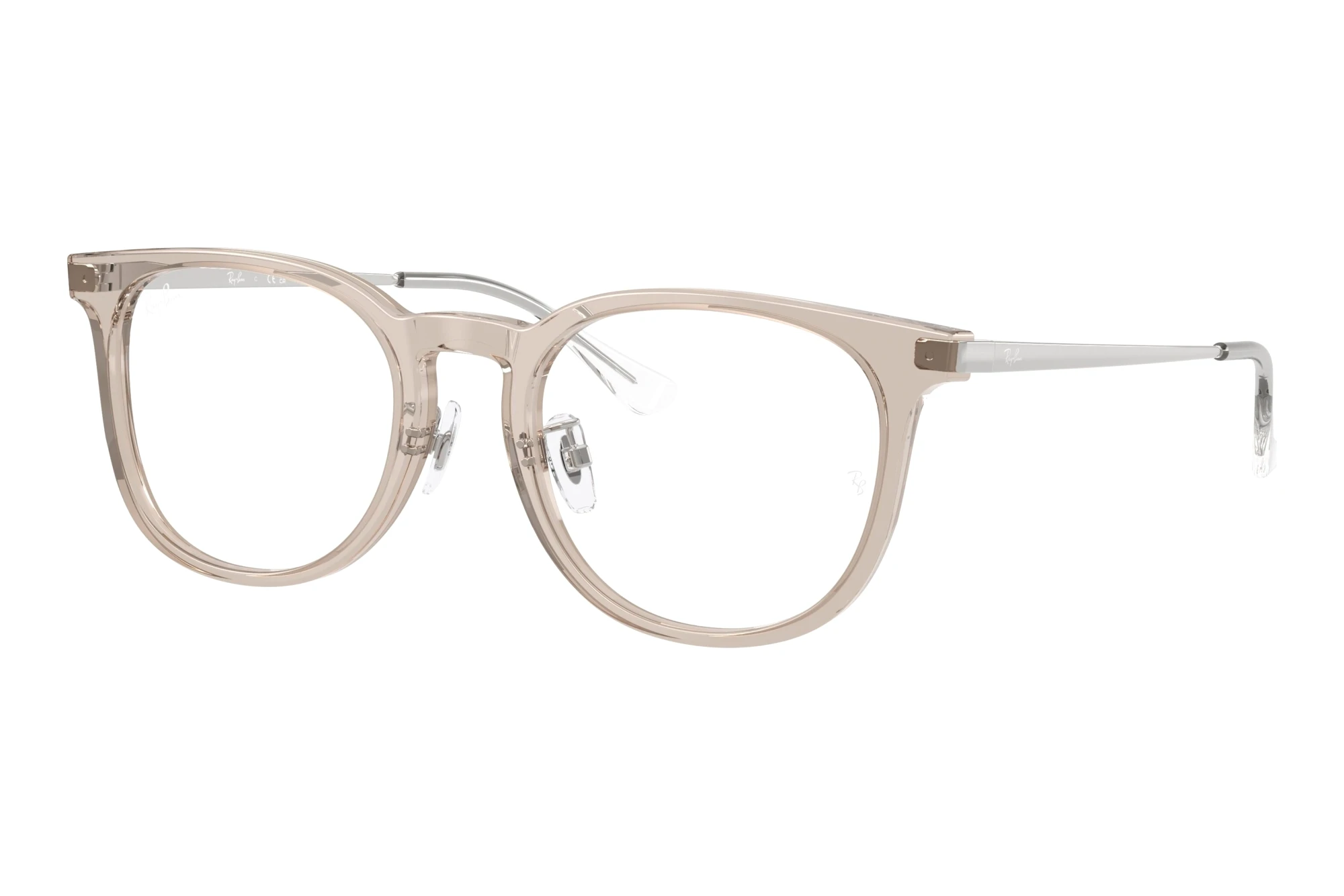Ray-Ban   RX5453D 8449 Light Transparent Brown