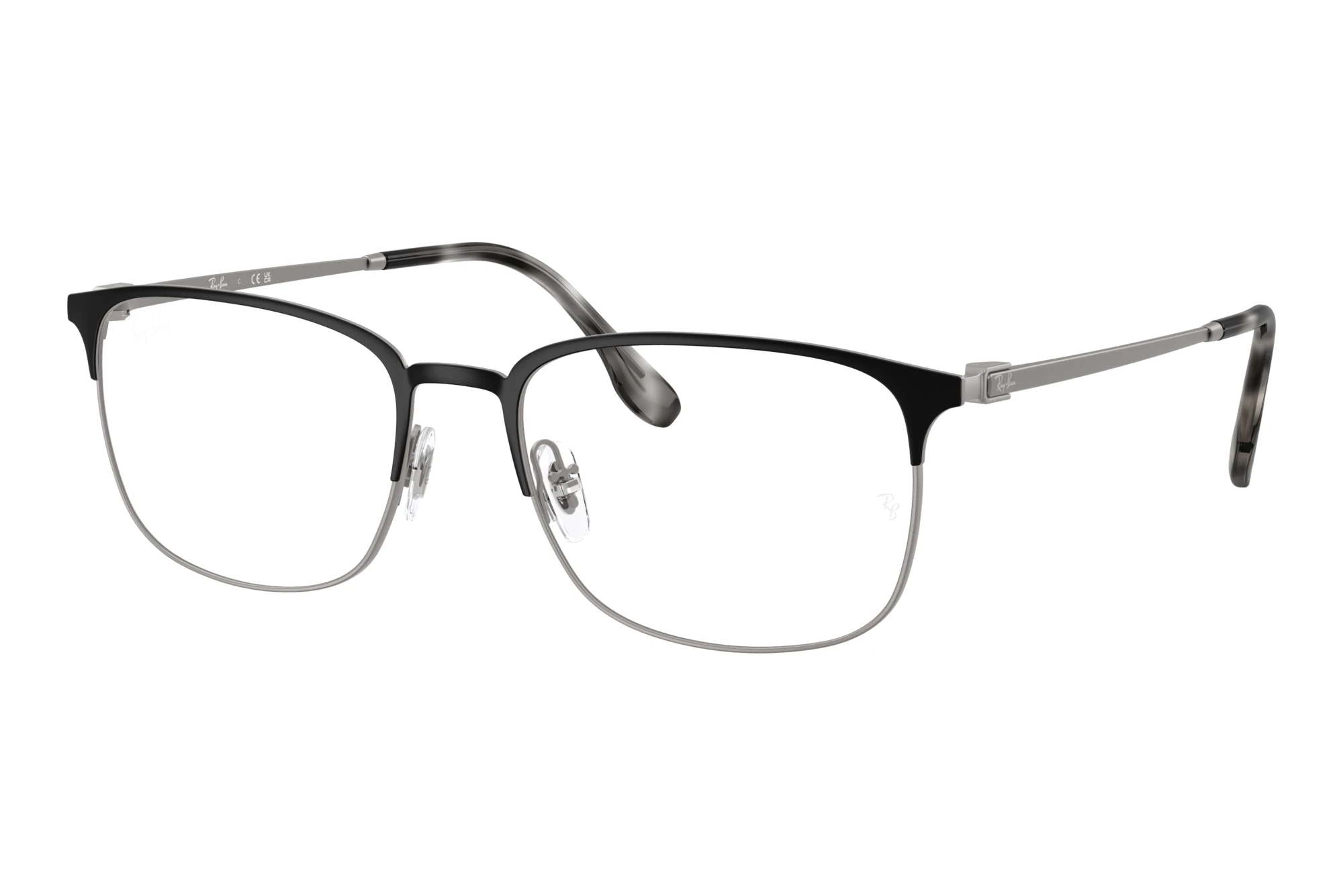 Ray-Ban   RX6494 3187 Matte Black On Matte Gunmetal