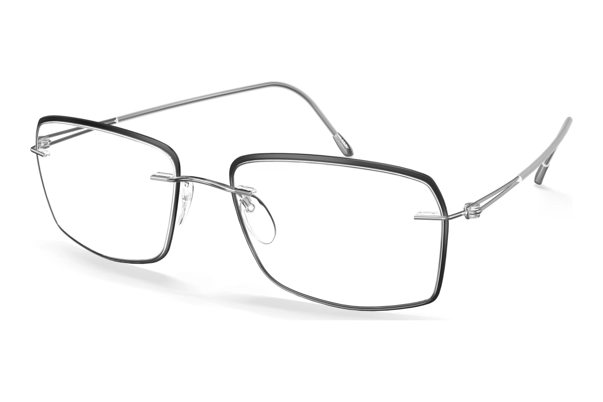 Silhouette   5566-JH 7000 Rhodium / Black