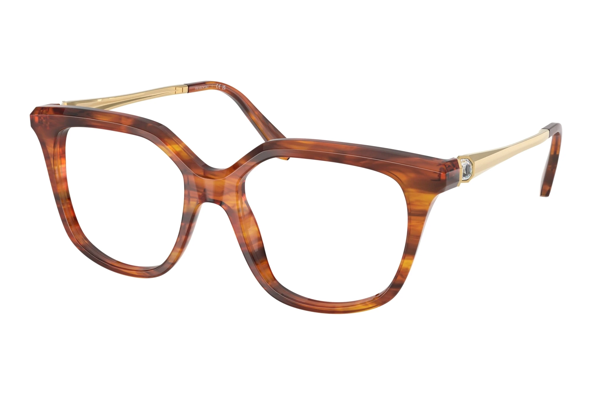 Swarovski   SK2059 1091 Striped Havana