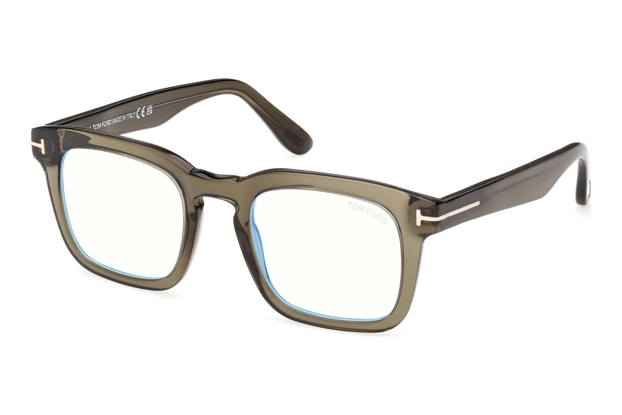 Tom Ford   FT6025-B 096 Glänzend Dunkelgrün