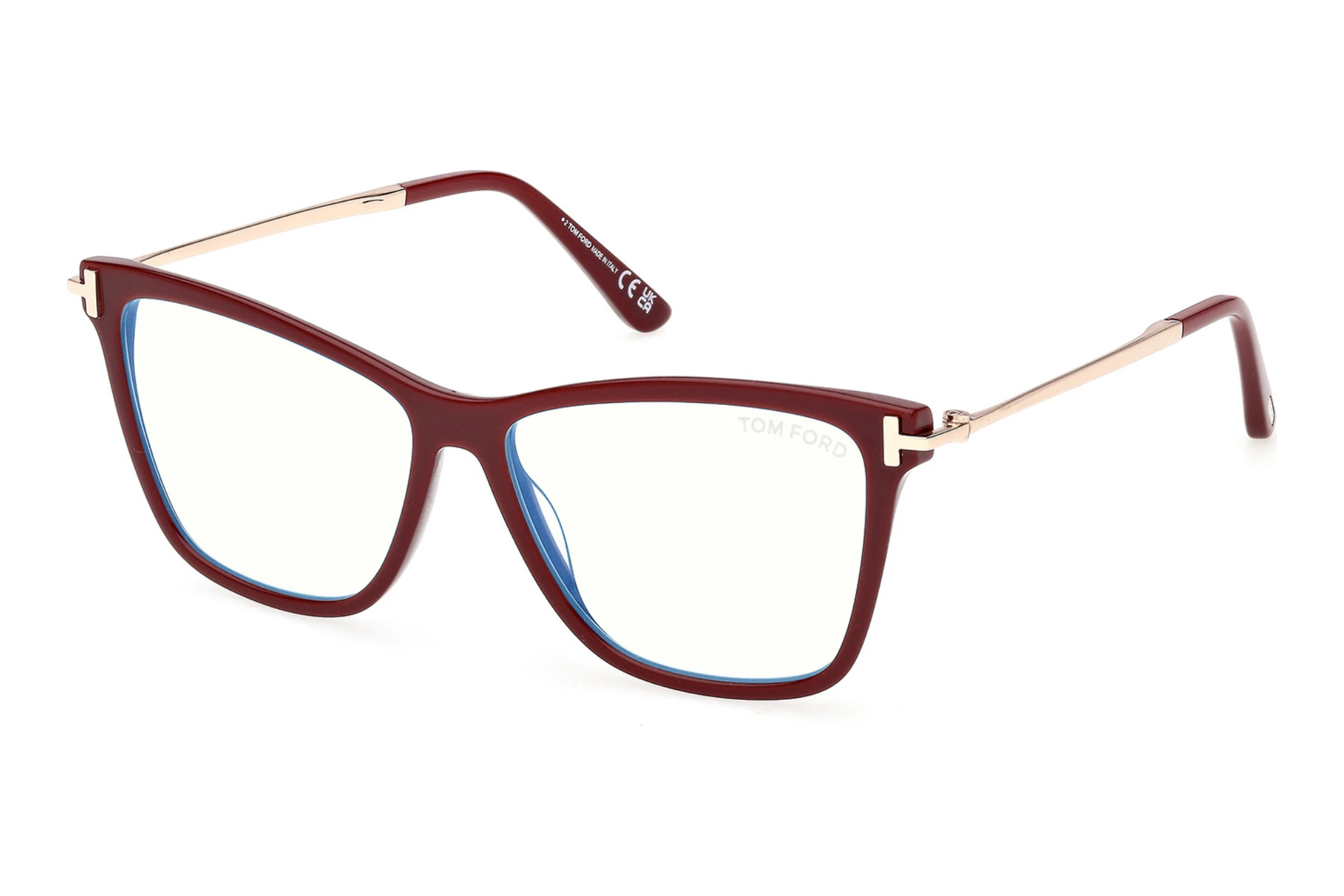 Tom Ford   FT6097-B 069 Bordeaux Glänzend