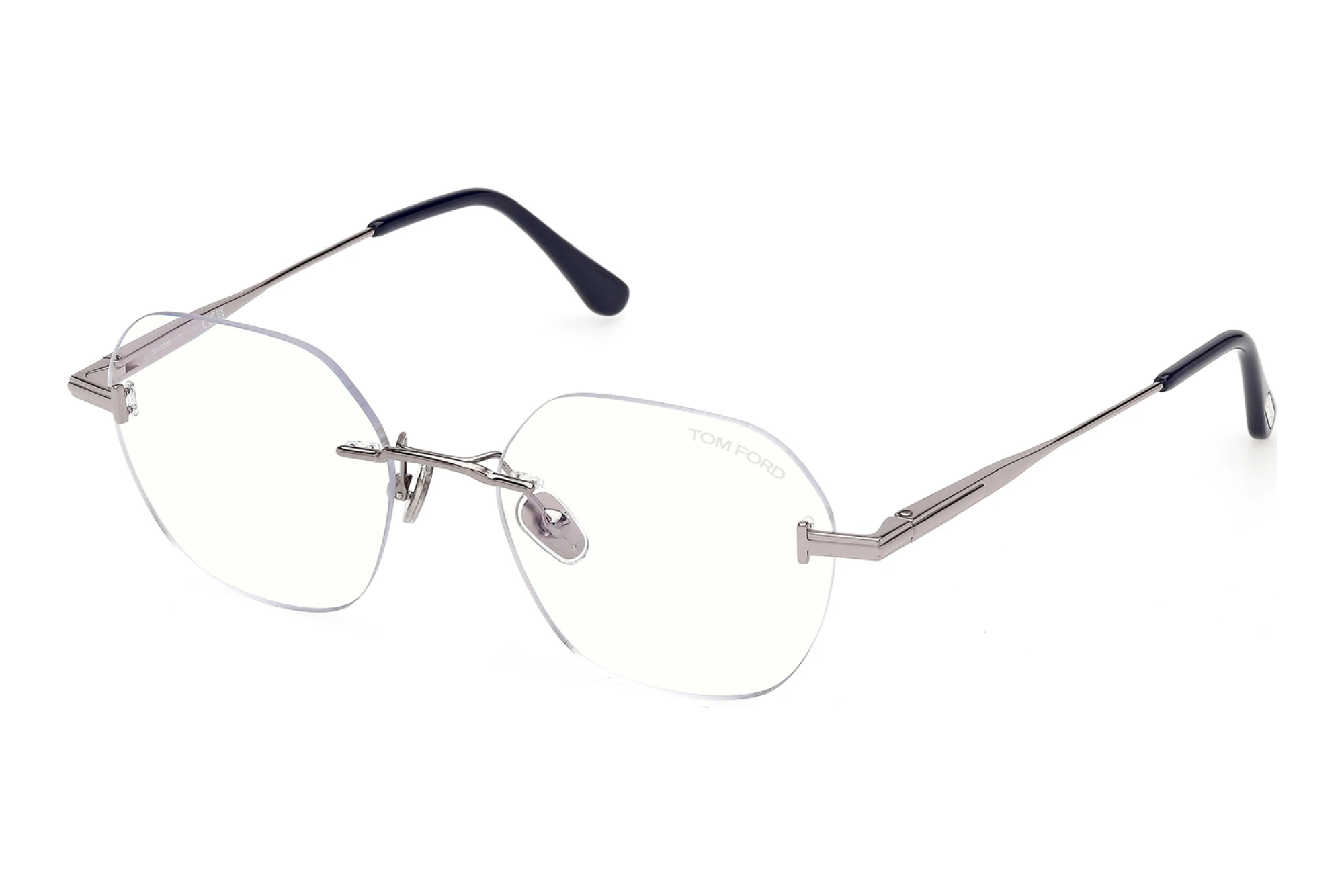 Tom Ford   FT6126-B 014 Glänzendes Helle Ruthenium
