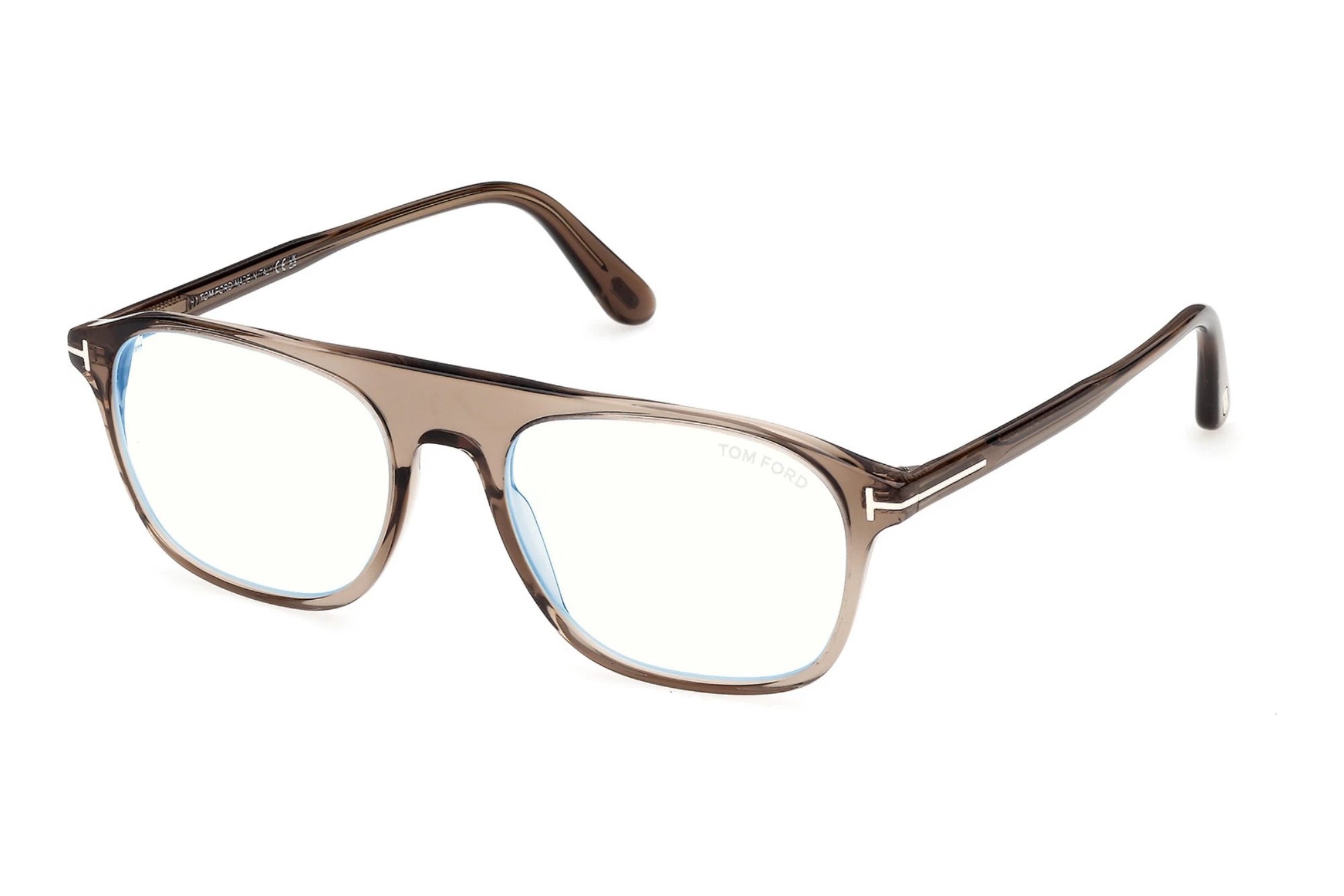 Tom Ford   FT6167-B 045 Glänzend Hellbraun