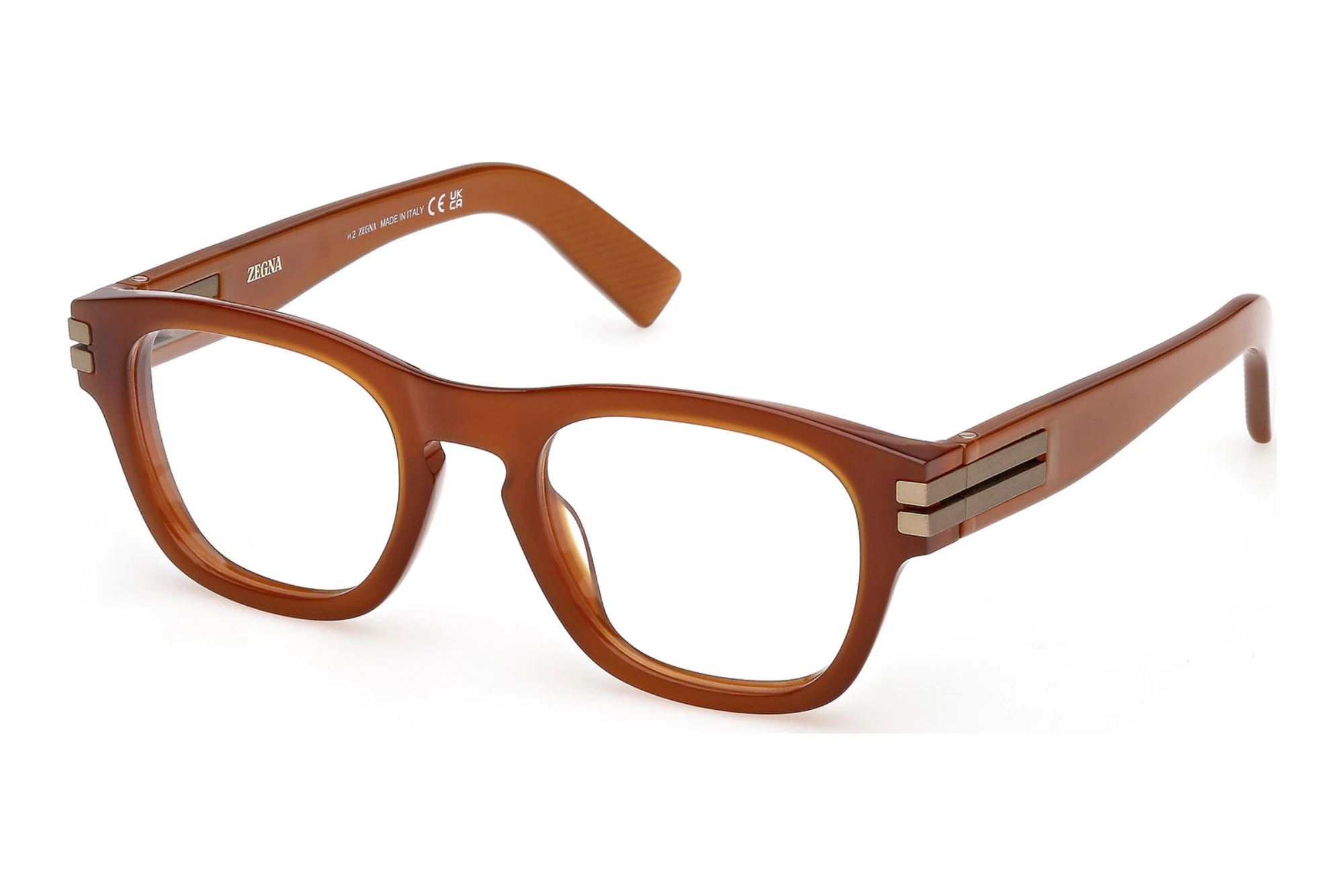 Zegna   EZ5331 045 Glänzend Hellbraun